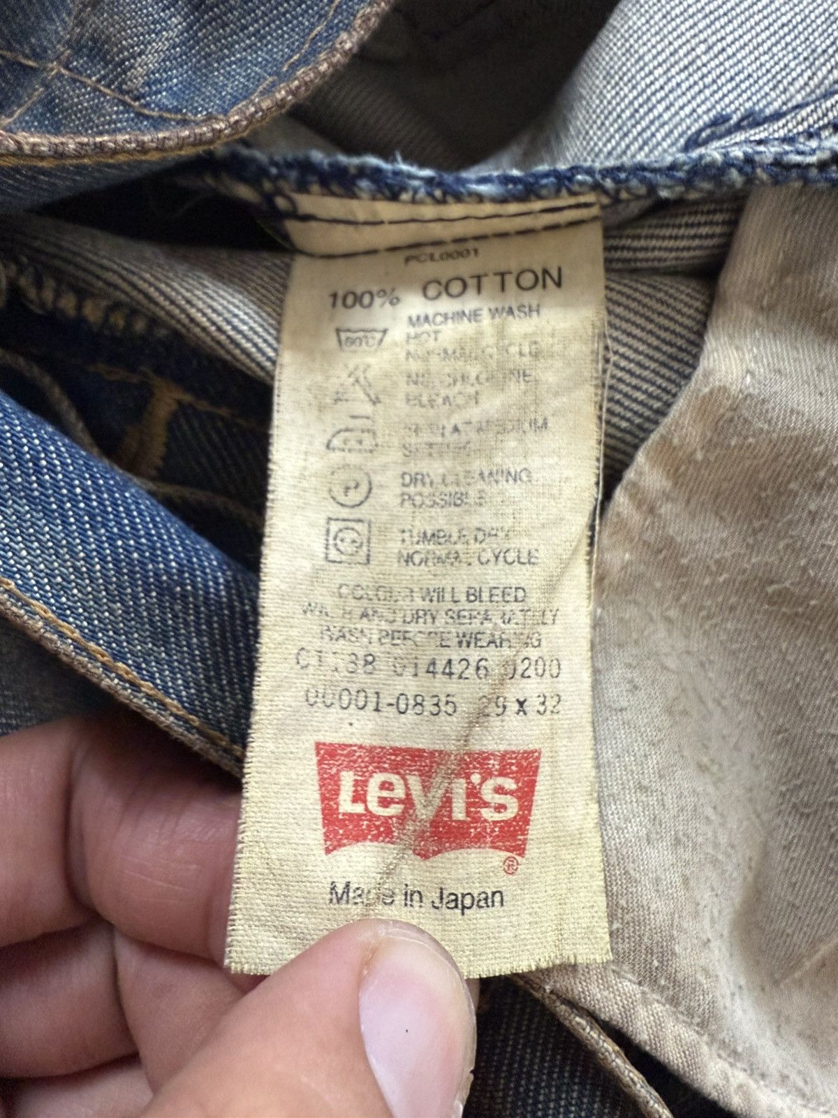 Levi's Vintage Clothing Vintage LEVIS Mud Wash Twisted Leg Engineered Jeans Regular Size US 30 / EU 46 - 21 Thumbnail