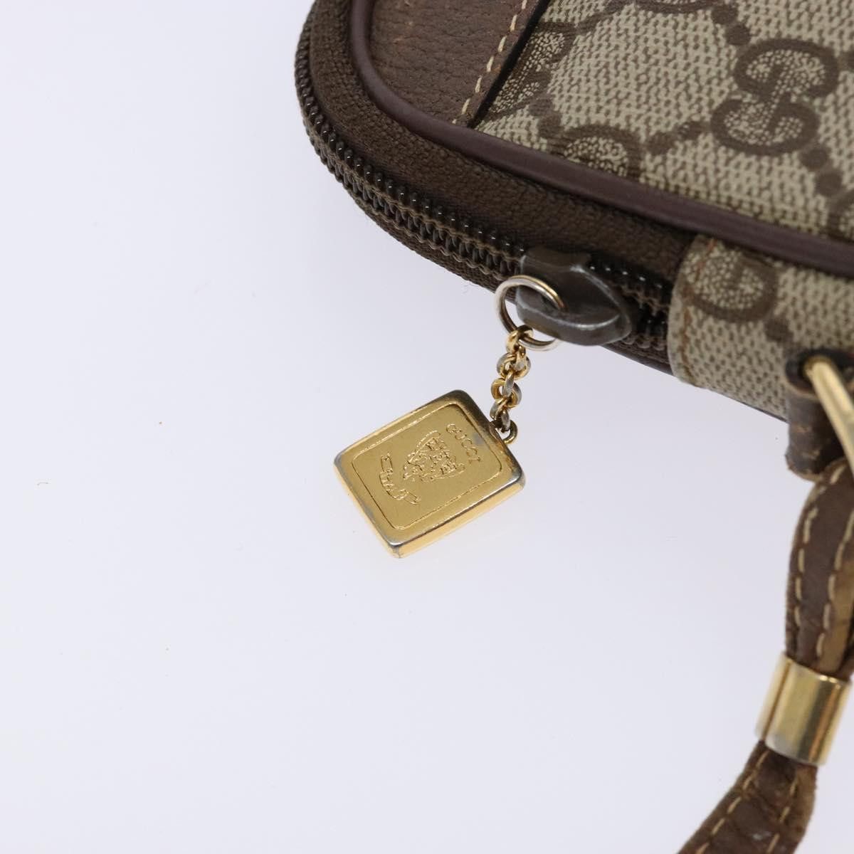 Gucci GUCCI GG Supreme Shoulder Bag Pvc Beige Gold 007 115 6428 Size ONE SIZE - 15 Thumbnail