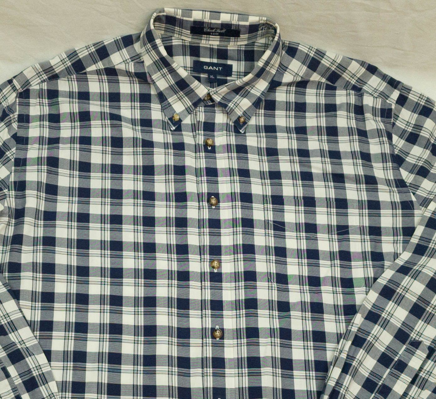 Gant GANT SHIRT LONG SLEEVE COTTON SIZE XL Size US XL / EU 56 / 4 - 4 Thumbnail