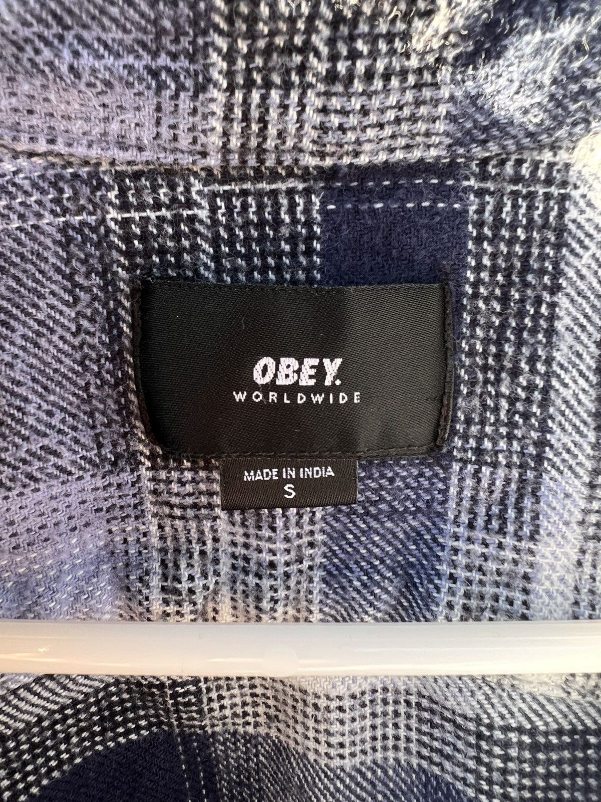 Obey × Vintage Vintage Obey Flannel Size US S / EU 44-46 / 1 - 3 Thumbnail