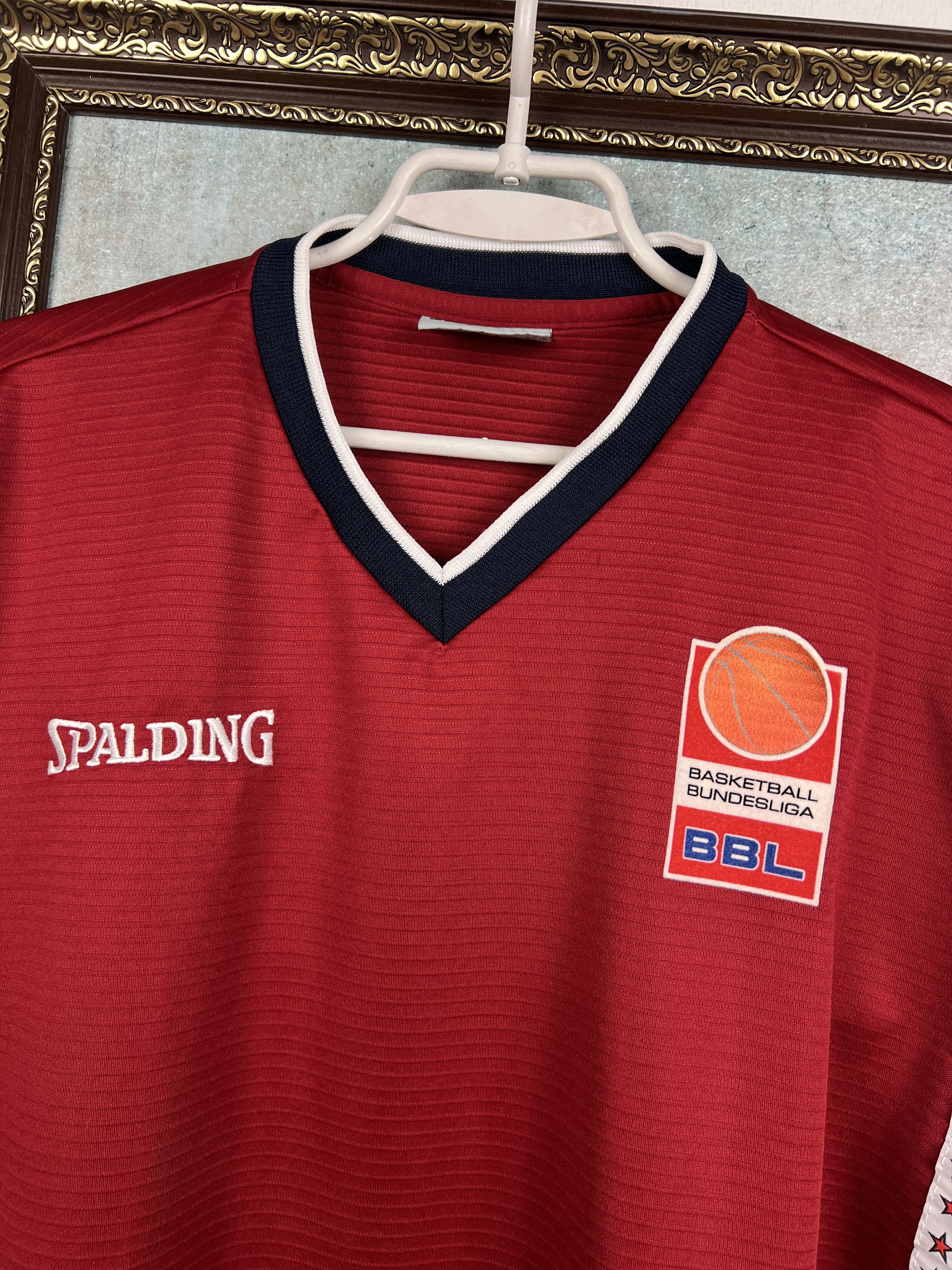 Spalding Spalding Germany Bundesliga Basketball Jersey Shirt Trikot Size US L / EU 52-54 / 3 - 3 Thumbnail