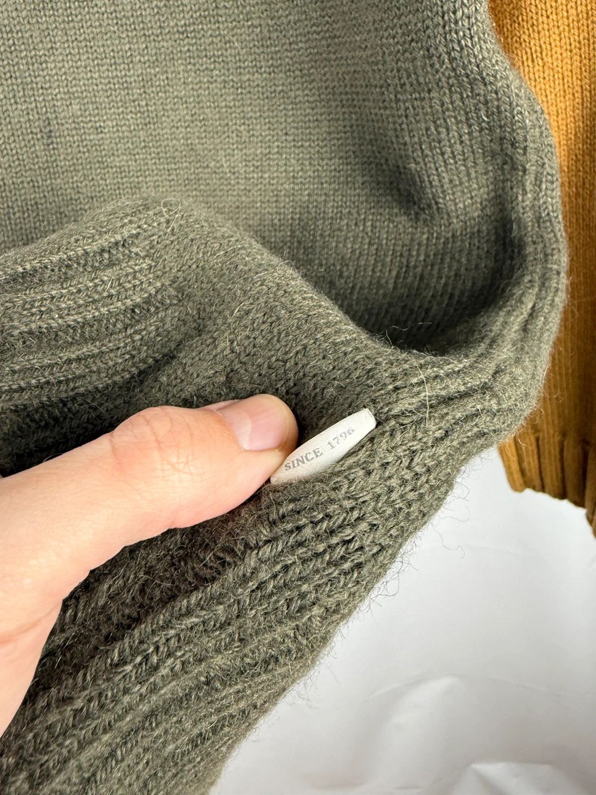 Peregrine Peregrine 1796 Wool Knit Sweater Made In England size L Size US L / EU 52-54 / 3 - 6 Thumbnail