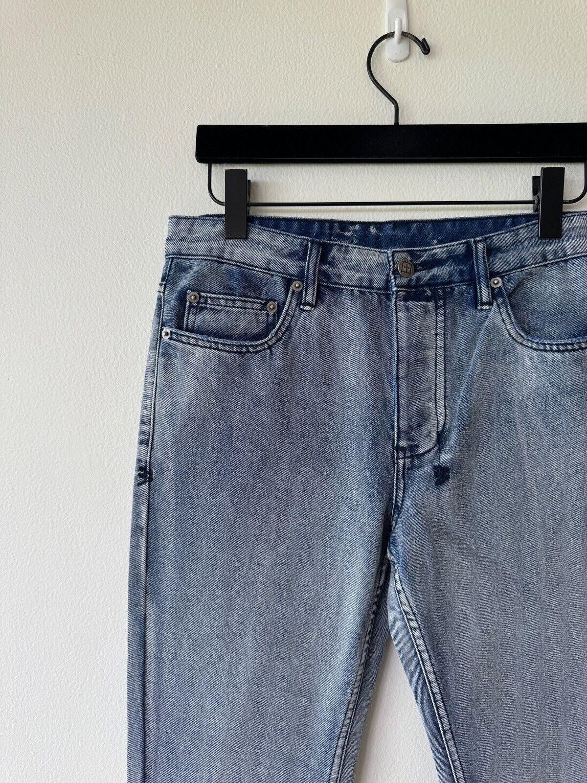 Ksubi new Ksubi mens denim jean hazlow 32 blue cobalt kolour slim Size US 32 / EU 48 - 4 Thumbnail