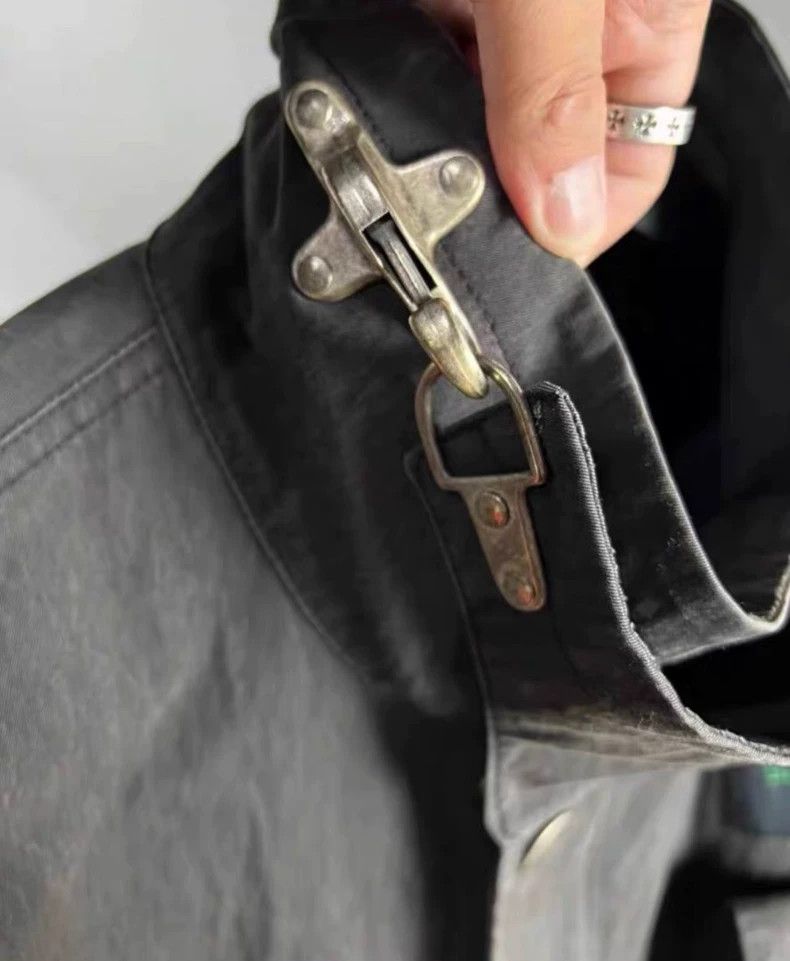 Raf Simons Raf simons Dongfeng made old gray silver-buttoned coat Size US M / EU 48-50 / 2 - 3 Thumbnail