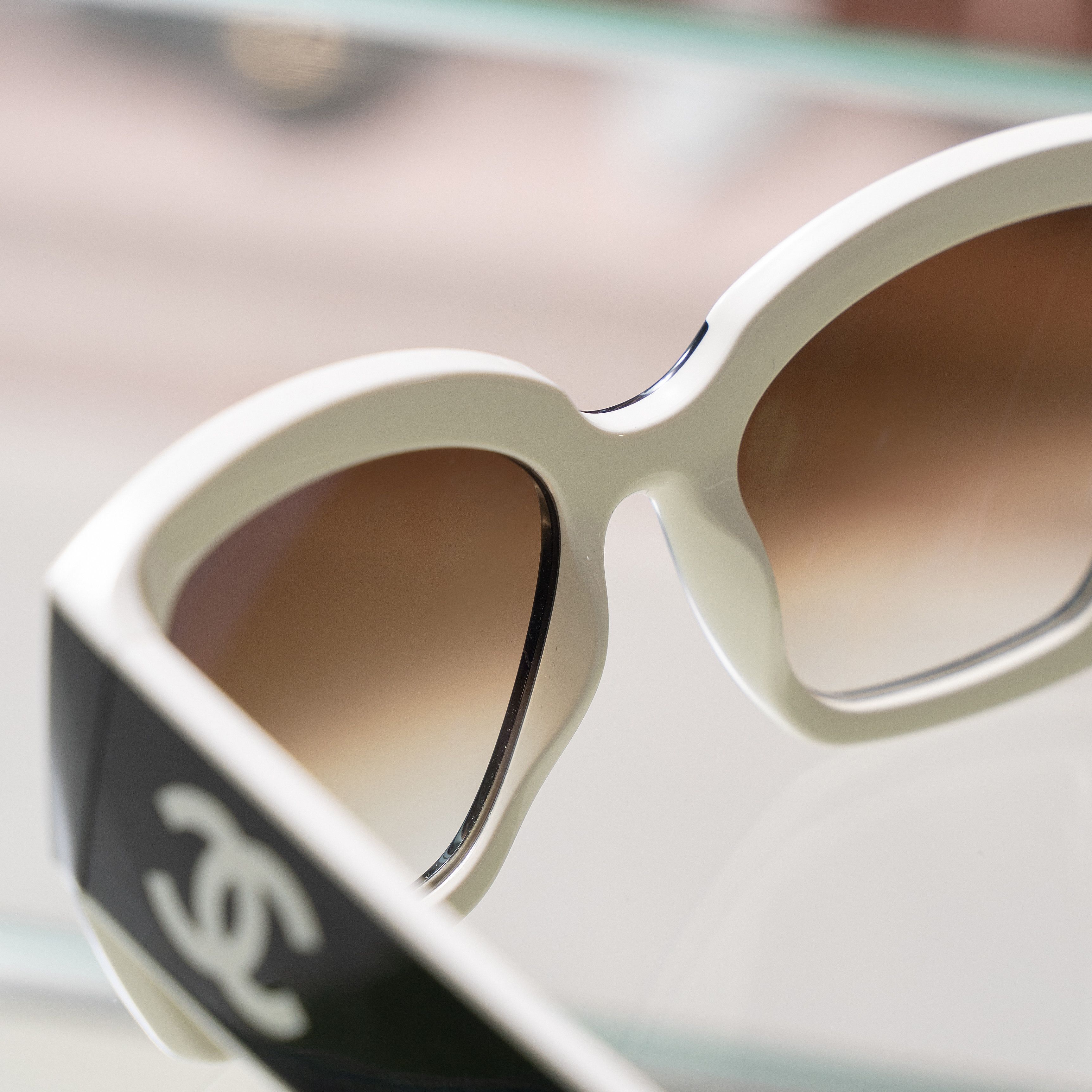 Chanel CHANEL 0CH6058 165651 Sunglasses BROWN/BLACK Size ONE SIZE - 5 Thumbnail