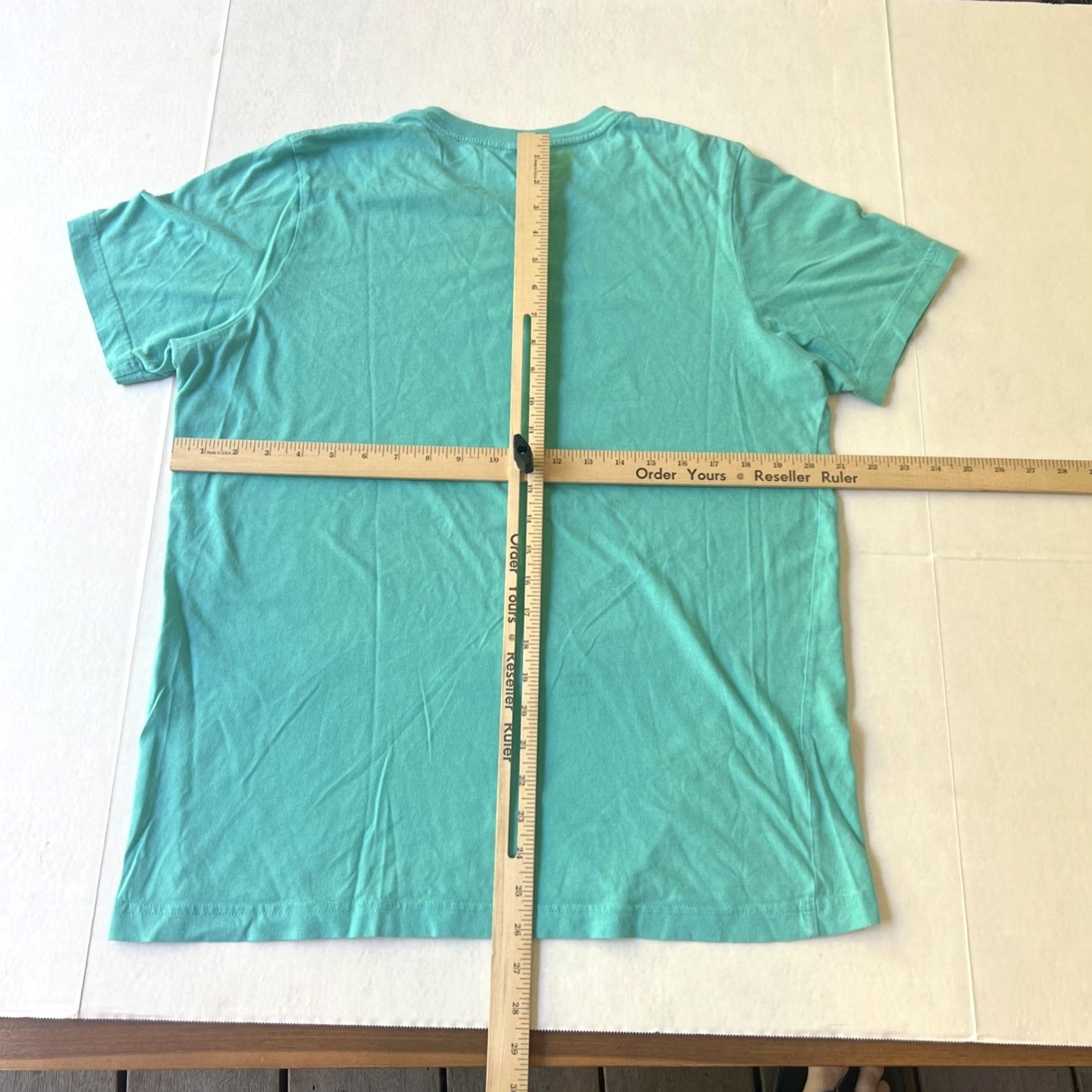Rusty Rusty Shirt Mens L Blue Vtg Surfboards Est Supply Company Logo Surfer Aqua Green Size US L / EU 52-54 / 3 - 6 Thumbnail