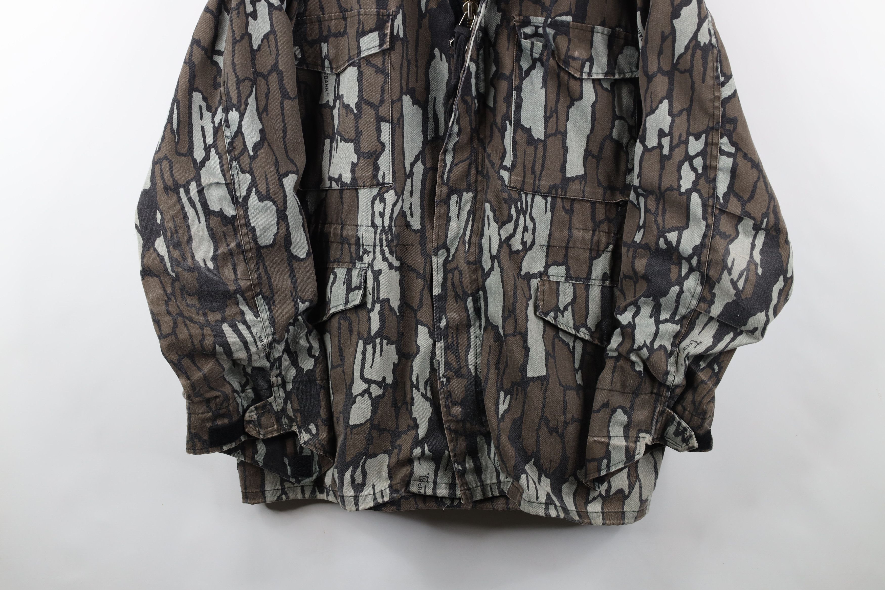 Vintage Vintage 80s 90s Streetwear Camouflage M51 Field Jacket Size US L / EU 52-54 / 3 - 3 Thumbnail