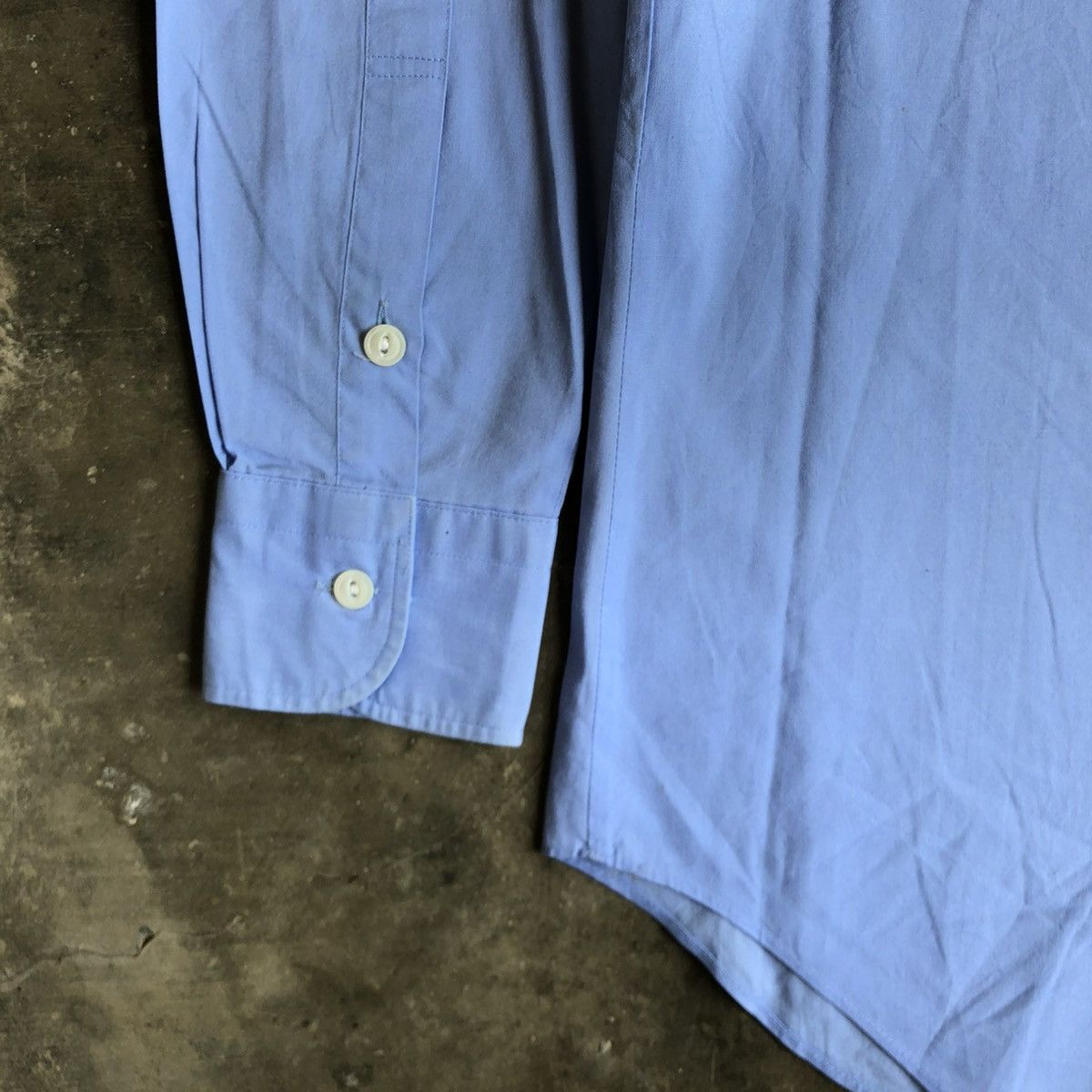 Yves Saint Laurent 1990s Yves Saint Laurent Chemises Paris Basic Shirt Blue Size US S / EU 44-46 / 1 - 12 Thumbnail
