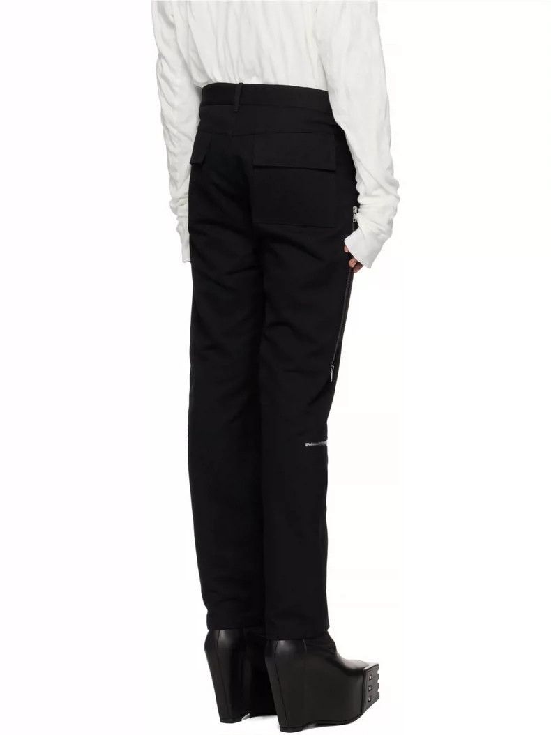 Rick Owens Rick Owens Men's Black Cargo Pants-2506 Size US 44 / EU 60 - 7 Thumbnail