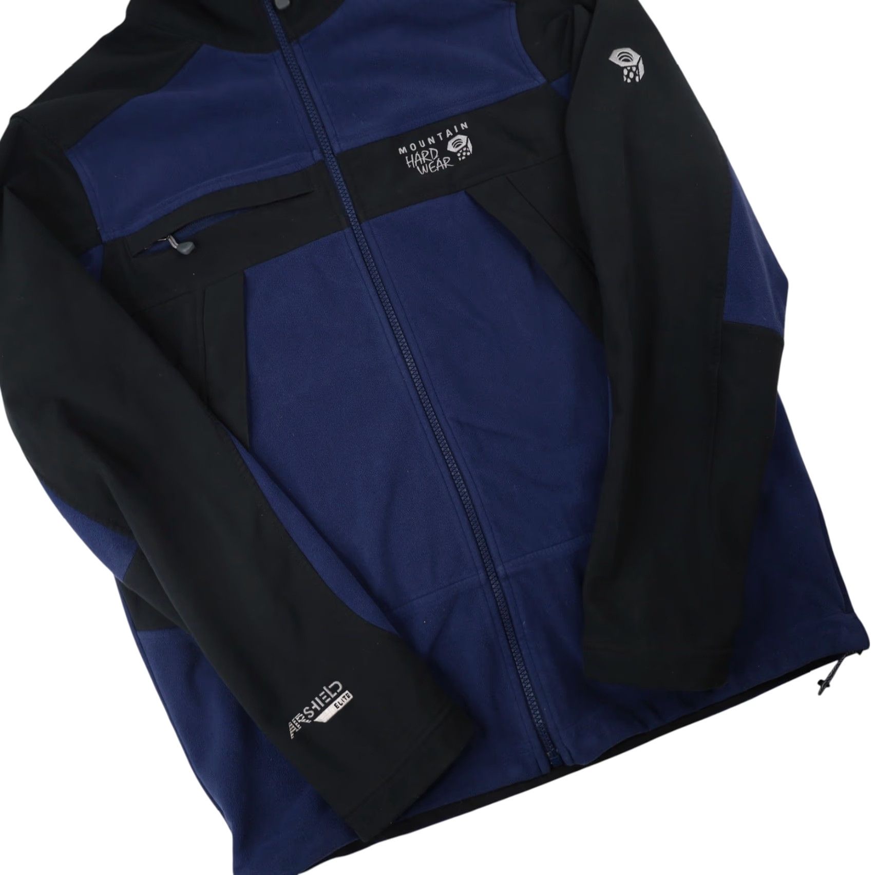 Mountain Hardwear VINTAGE Mountain Hardwear Air Shield Fleece Jacket Mens Medium Blue Jacket Size US L / EU 52-54 / 3 - 3 Thumbnail