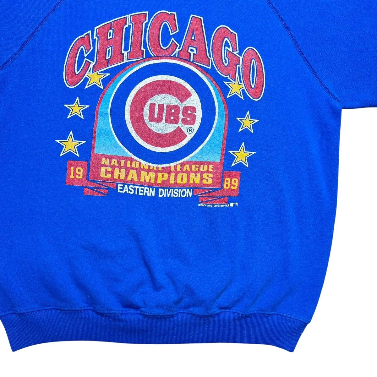 MLB 1989 MLB Chicago Cubs Eastern Division Champions Sweatshirt Size US L / EU 52-54 / 3 - 6 Thumbnail