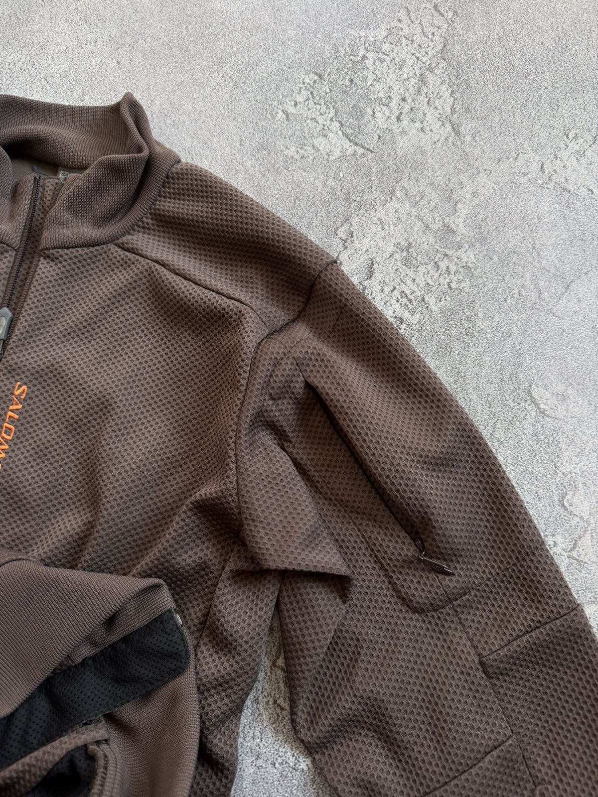 Salomon Salomon S/size zip jumper jacket outdoor pullover tactical Size US S / EU 44-46 / 1 - 8 Thumbnail