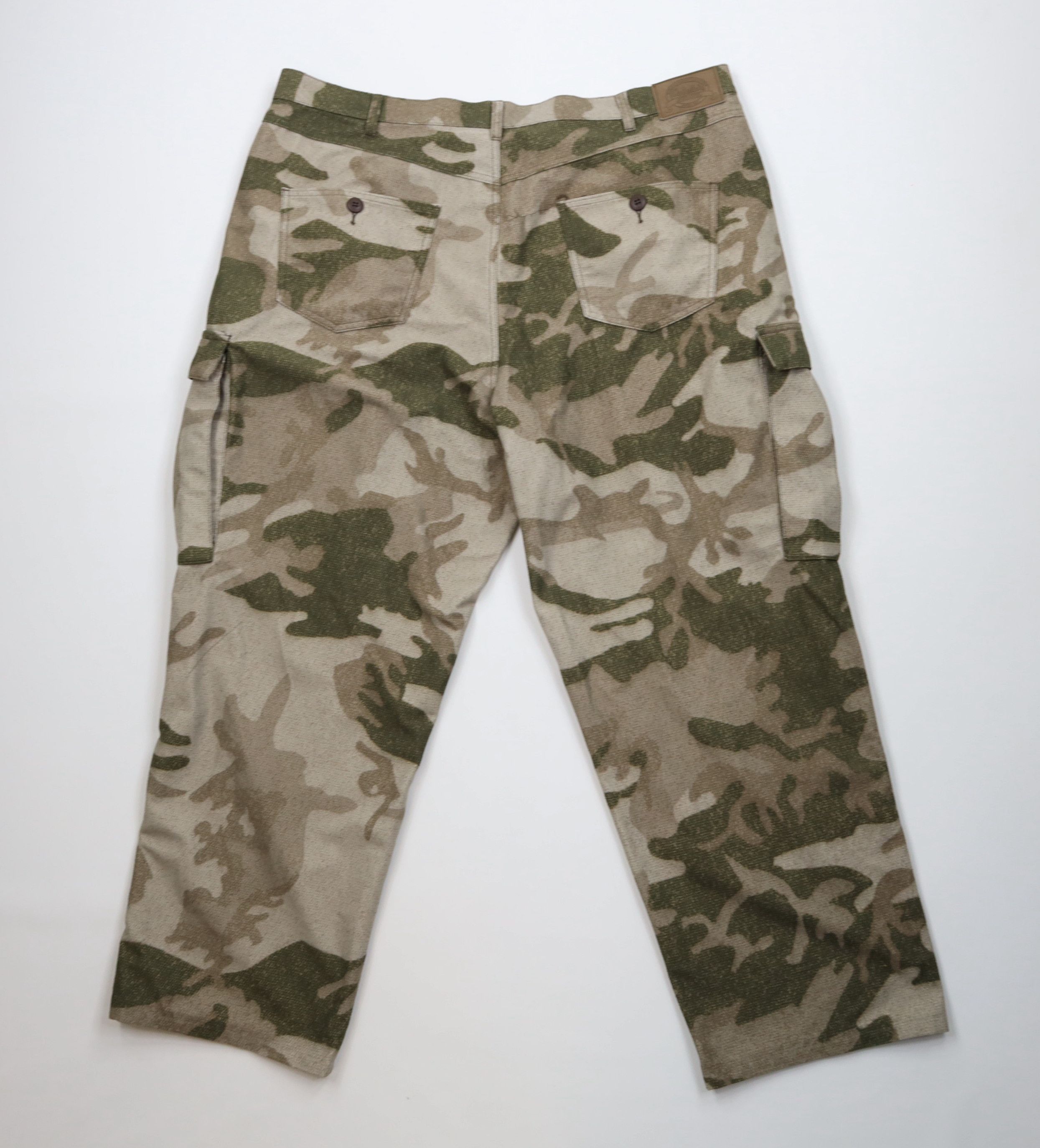 Cabelas Vintage 90s Cabelas Camouflage Wide Leg Cargo Pants Size US 44 / EU 60 - 9 Thumbnail