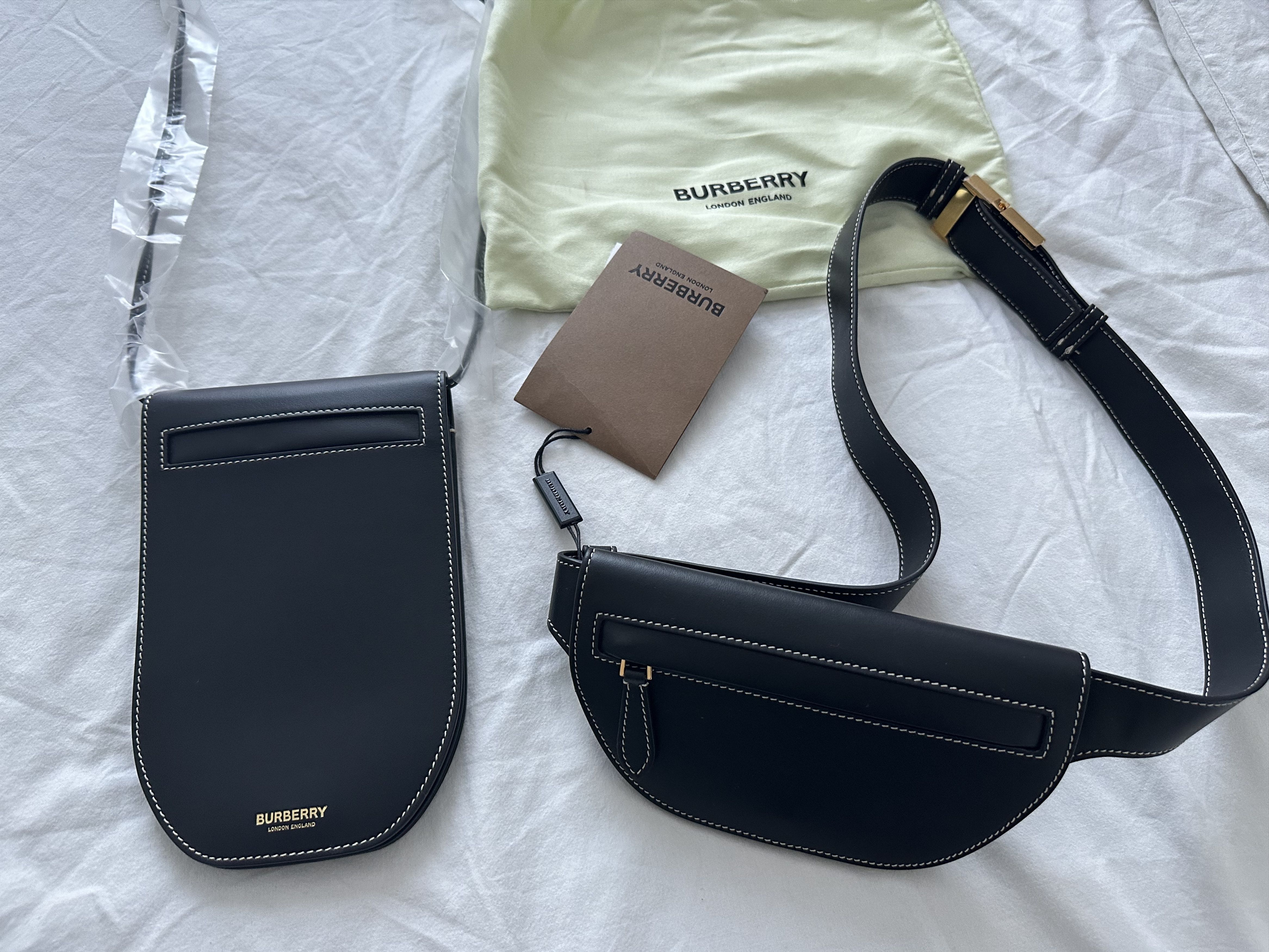 Burberry Burberry Olympia Double Belt Bag Size ONE SIZE - 1 Thumbnail