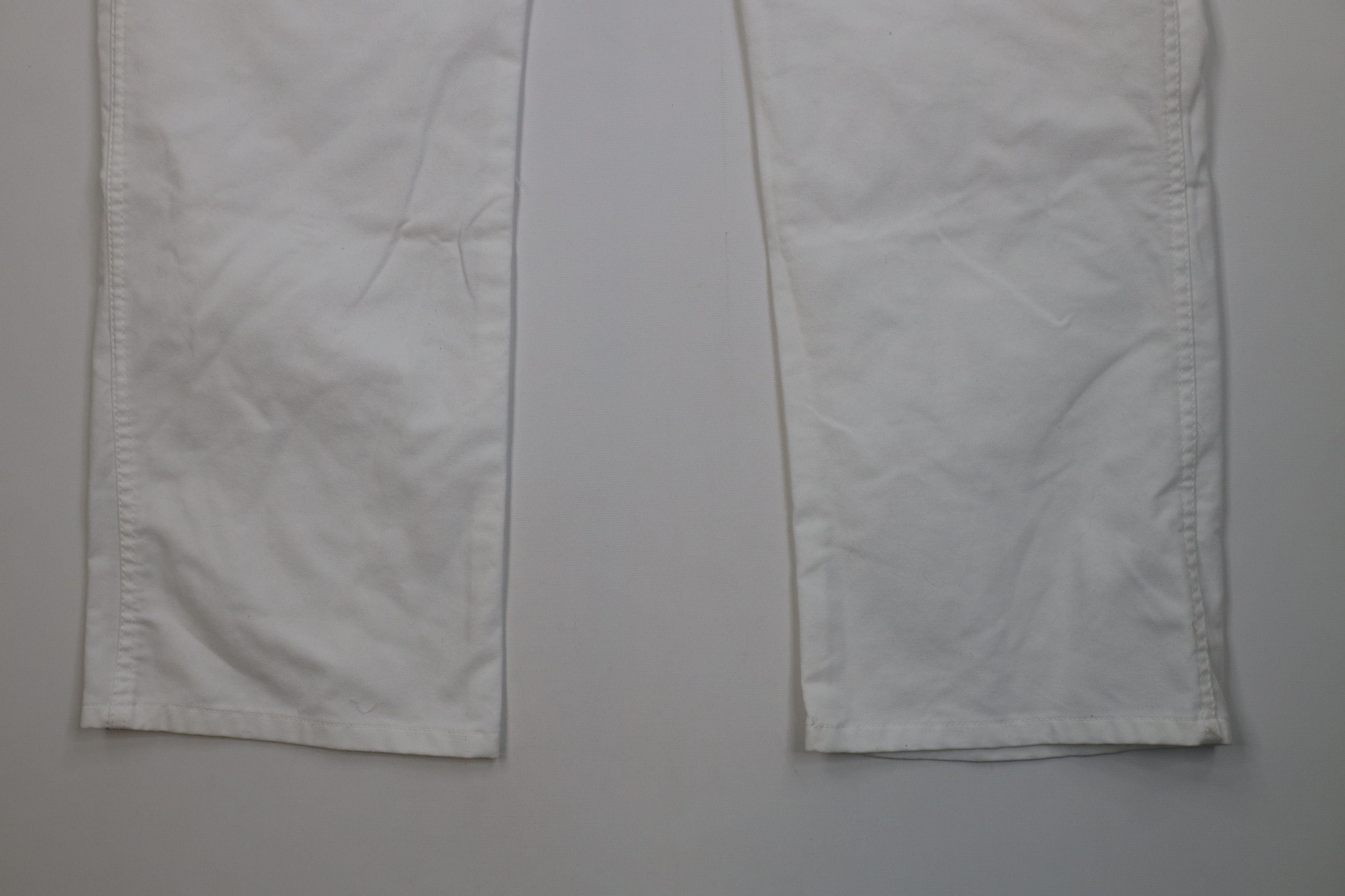Dickies Vintage Y2K Dickies Wide Leg Dungaree Painters Pants White Size US 38 / EU 54 - 4 Thumbnail