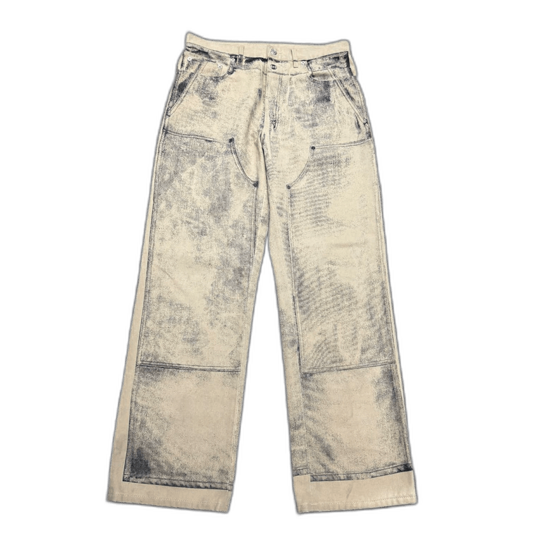 Dior Dior Printed Denim Pants for Men-yf Size US 30 / EU 46 - 1 Thumbnail