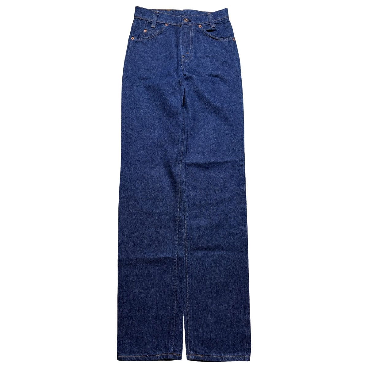 Levi's Vintage 80's Levi's 705 Student Straight Leg Jeans 26x33 NOS Size 26" / US 2 / IT 38 - 4 Thumbnail