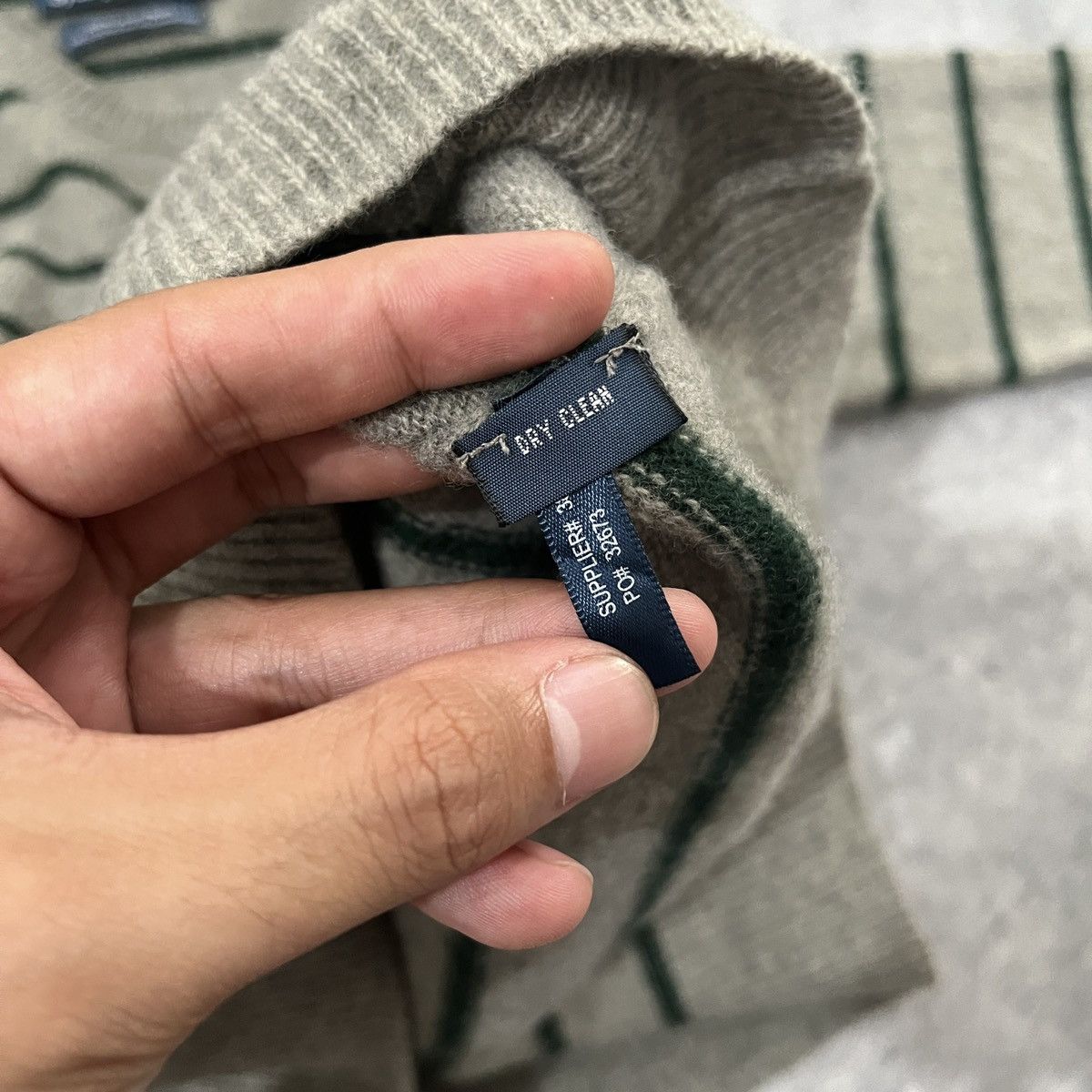 Polo Ralph Lauren × Ralph Lauren Polo Ralph Lauren Lambs Wool Stripe Sweater Size US M / EU 48-50 / 2 - 6 Thumbnail