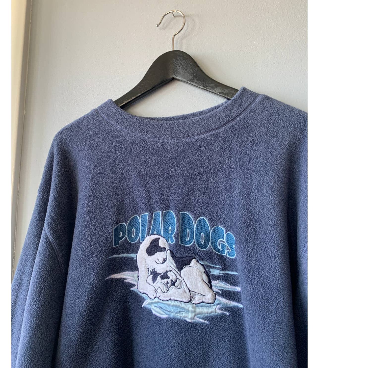 Polar Dogs High Tech Gear by good Big Dogs 3/4 Zip Pullover Men's Sz S