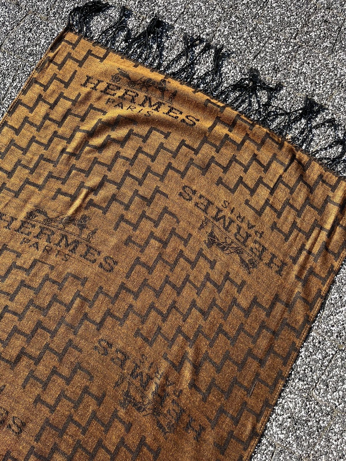 Other 🔥 Hermes Luxury Hologram Rare Archival Scarf Muffler Size ONE SIZE - 4 Thumbnail