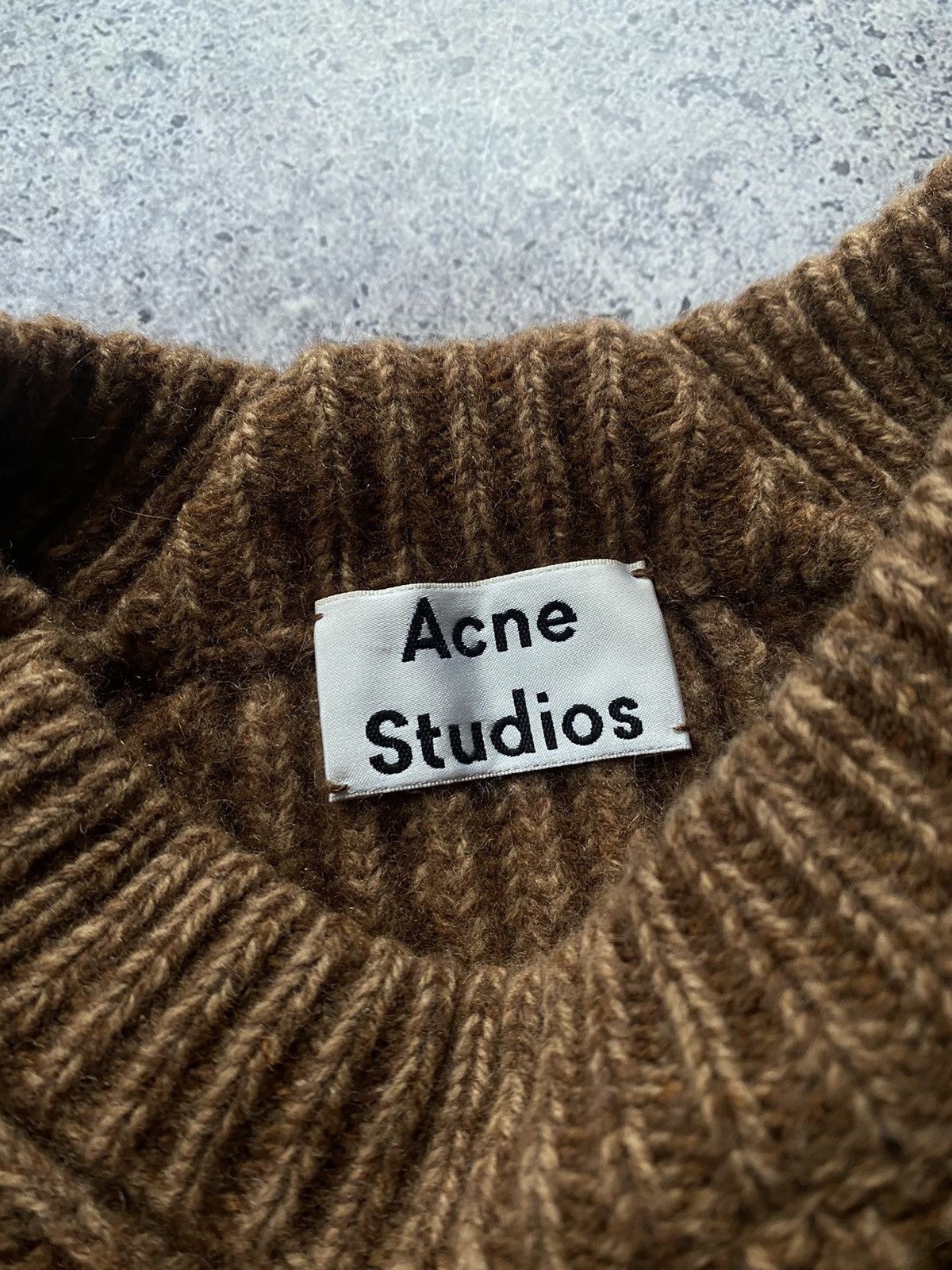 Acne Studios × Vintage RARE GRAIL Acne Studios Vintage Ribbed Knit Sweater Size XXS / US 00 / IT 34 - 4 Thumbnail