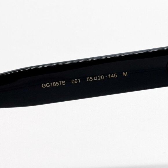 Gucci NEW GUCCI SUNGLASSES GG1857S 001 BLACK MEN EYEWEAR GUCCI Size ONE SIZE - 8 Thumbnail