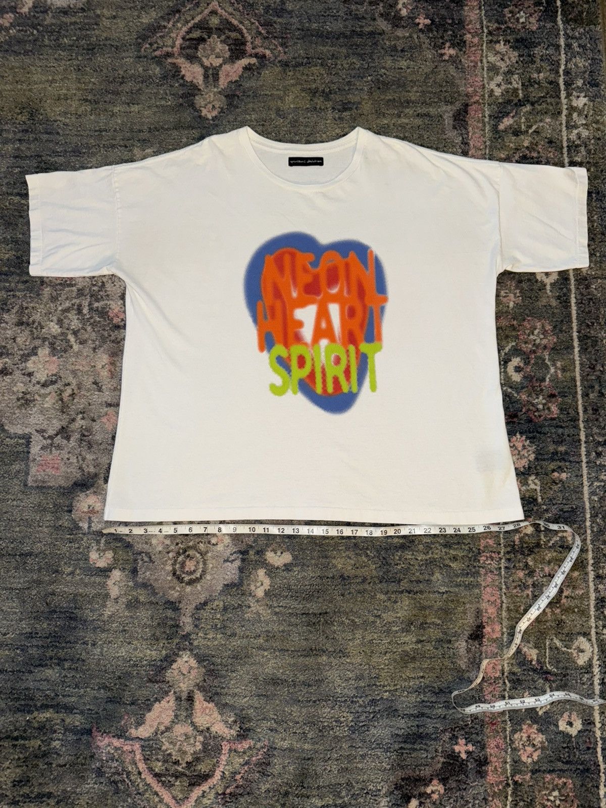 Siberia Hills Neon heart spirit t shirt Size US XL / EU 56 / 4 - 1 Thumbnail