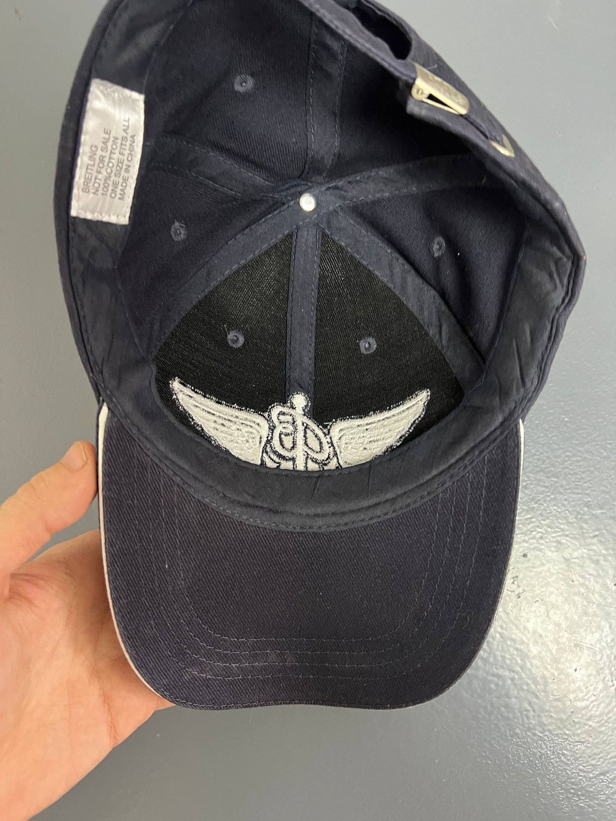 Breitling Vintage Authentic Breitling Air 14 Cap Watch Hat B 1884 OS Size ONE SIZE - 11 Thumbnail