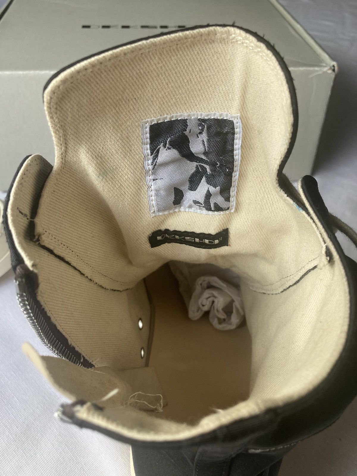 Rick Owens Rick Owens DRKSHDW Cargo Pocket Ramones Sneaker Size US 10 / EU 43 - 11 Thumbnail