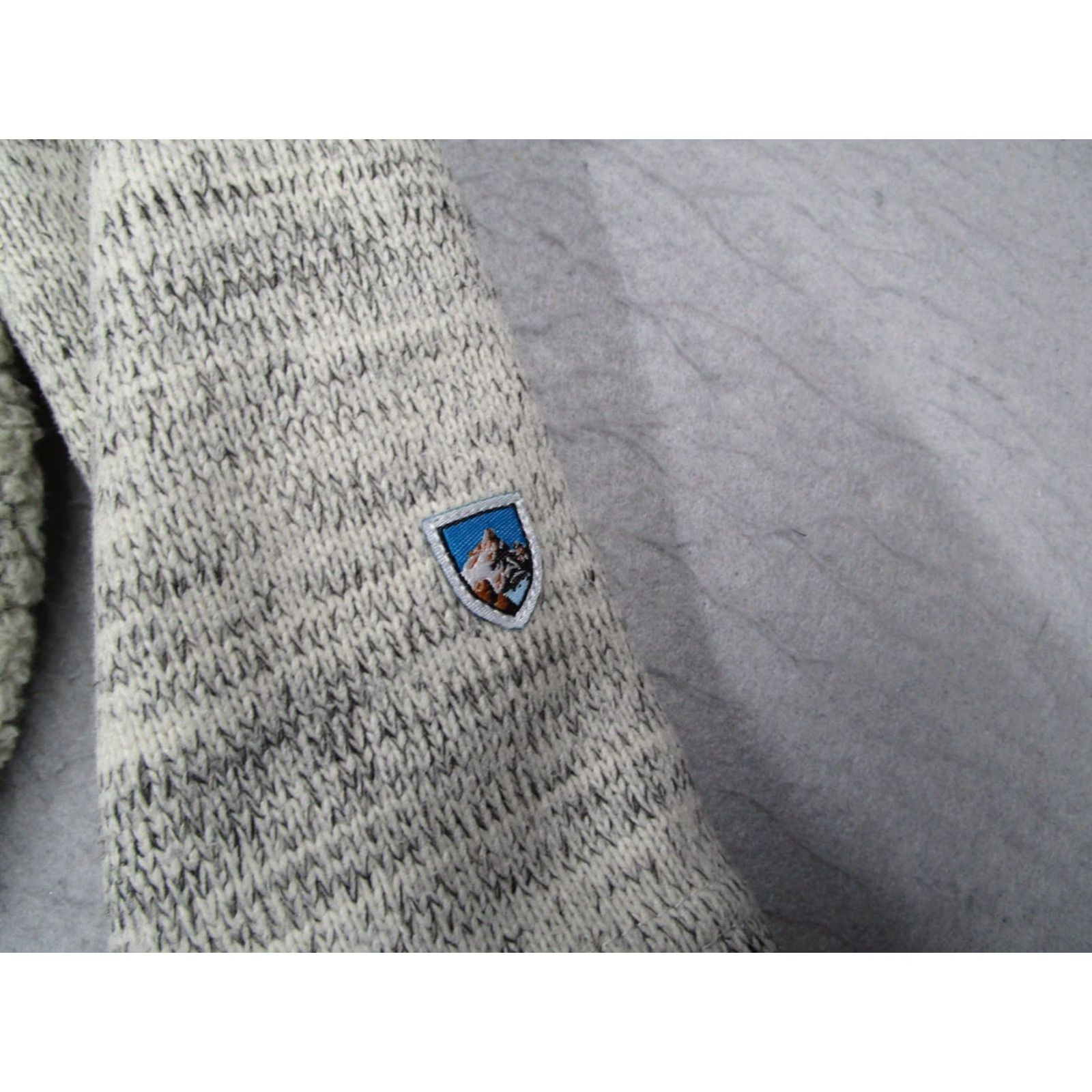 Vintage Kuhl Jacket Women's Small Gray Alaska 1/4 Zip Pullover Fleece Outdoor Casual Workwear Shirt Size S / US 4 / IT 40 - 5 Thumbnail