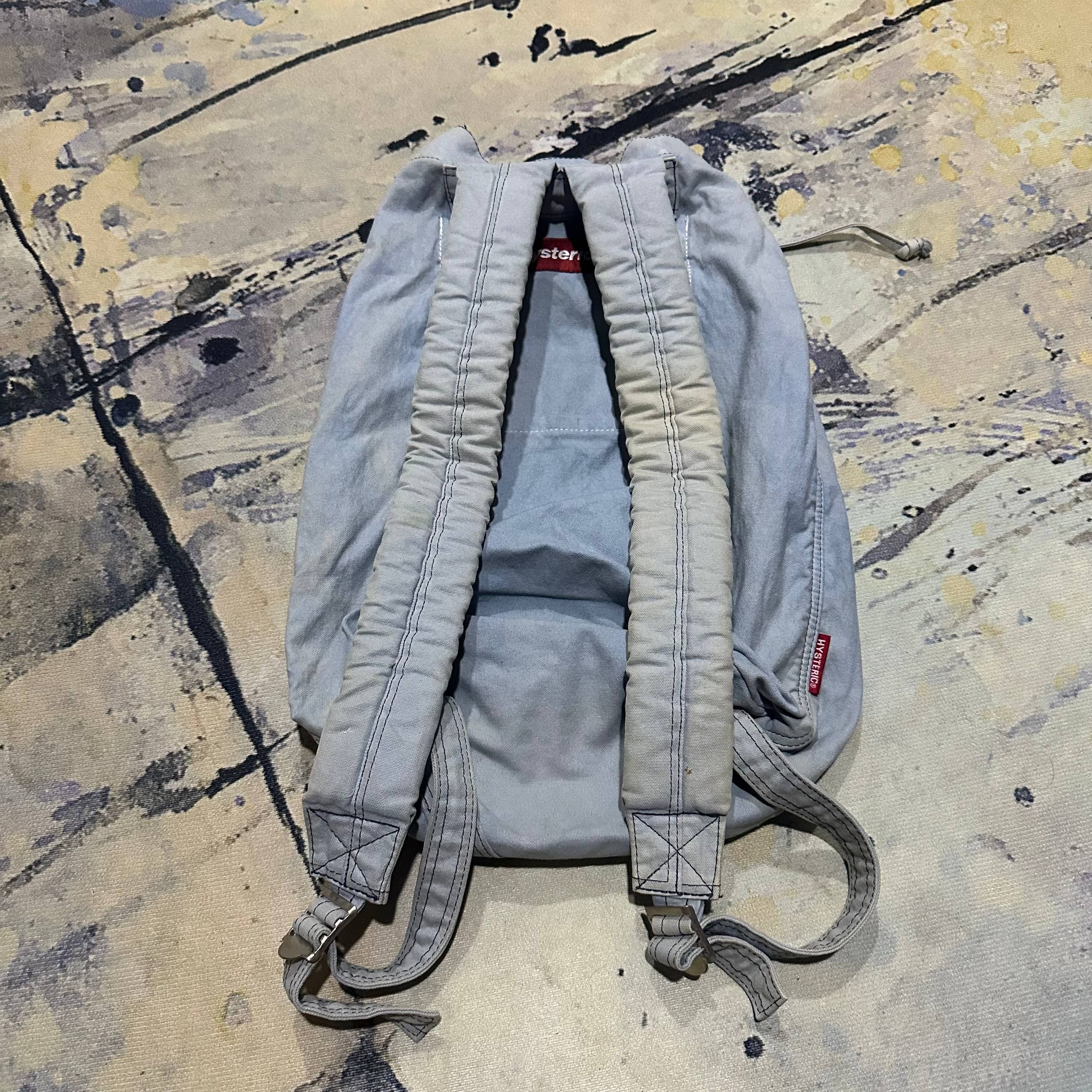 Hysteric Glamour *GRAIL*1990 Hysteric Glamour Crest Flag Logo Backpack Size ONE SIZE - 2 Thumbnail