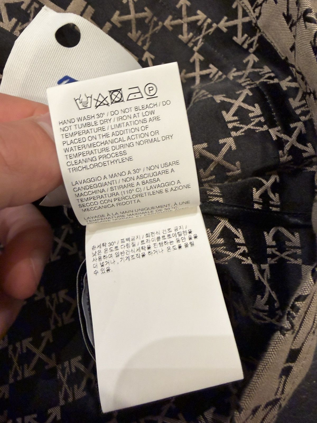 Off-White Off-White Monogram Arrow Jacket Size US XXS / EU 40 - 6 Thumbnail