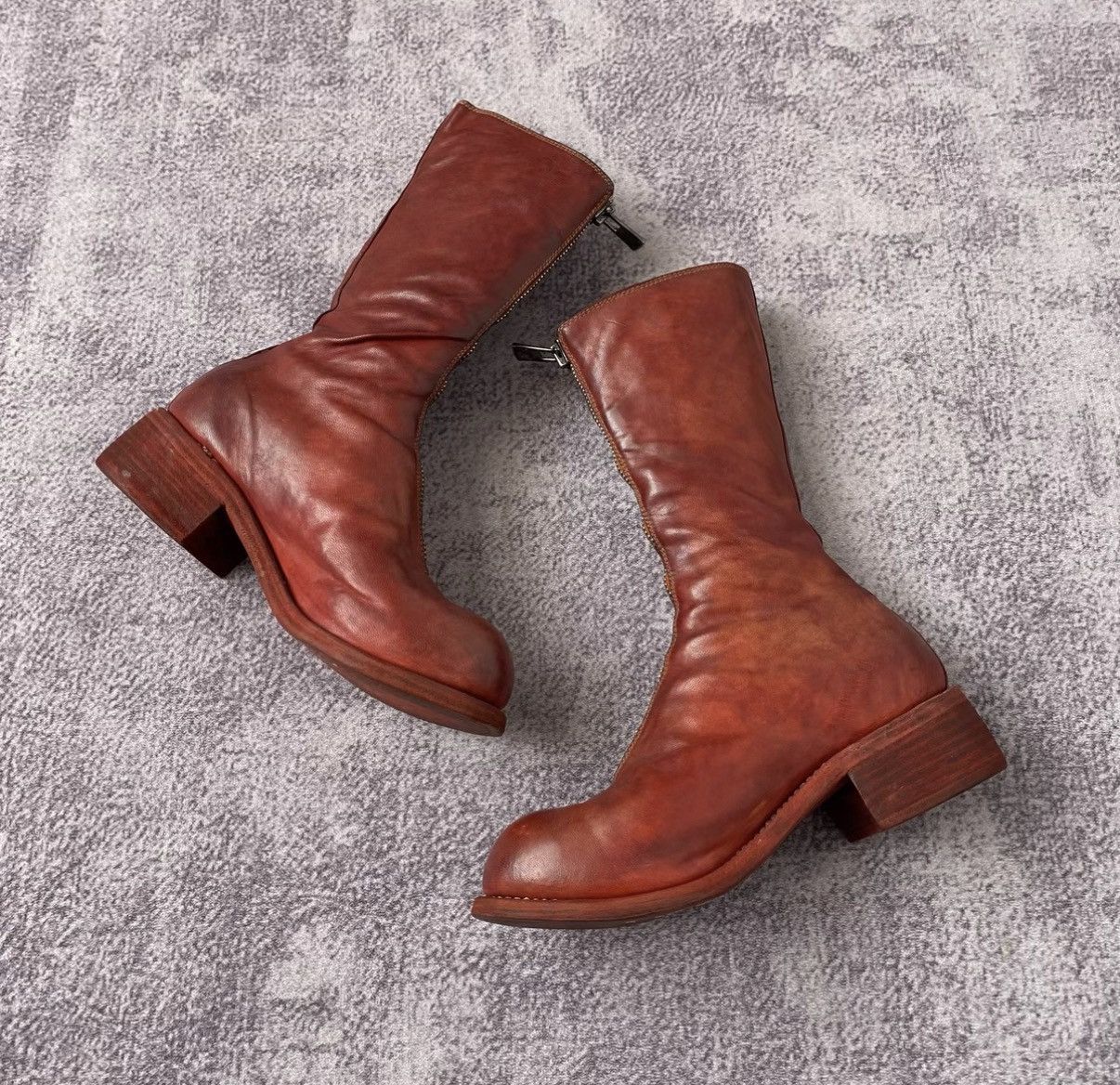 Guidi Guidi PL9 Red women's boots Size US 5.5 / IT 35.5 - 4 Thumbnail