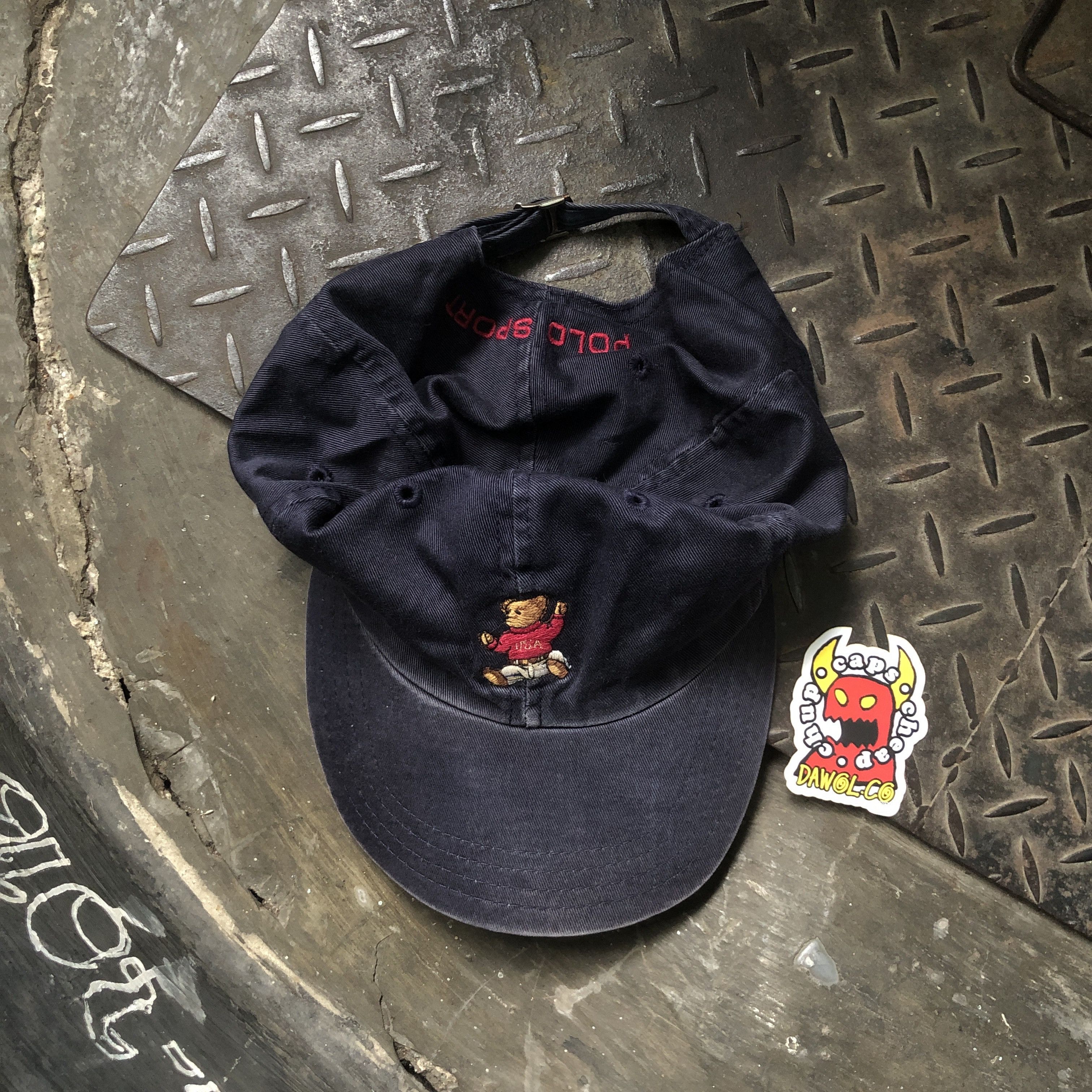 Polo Ralph Lauren 🔥RARE🔥 Vintage 90s Polo Sport Ralph Lauren Bear Sunfading Size ONE SIZE - 1 Thumbnail