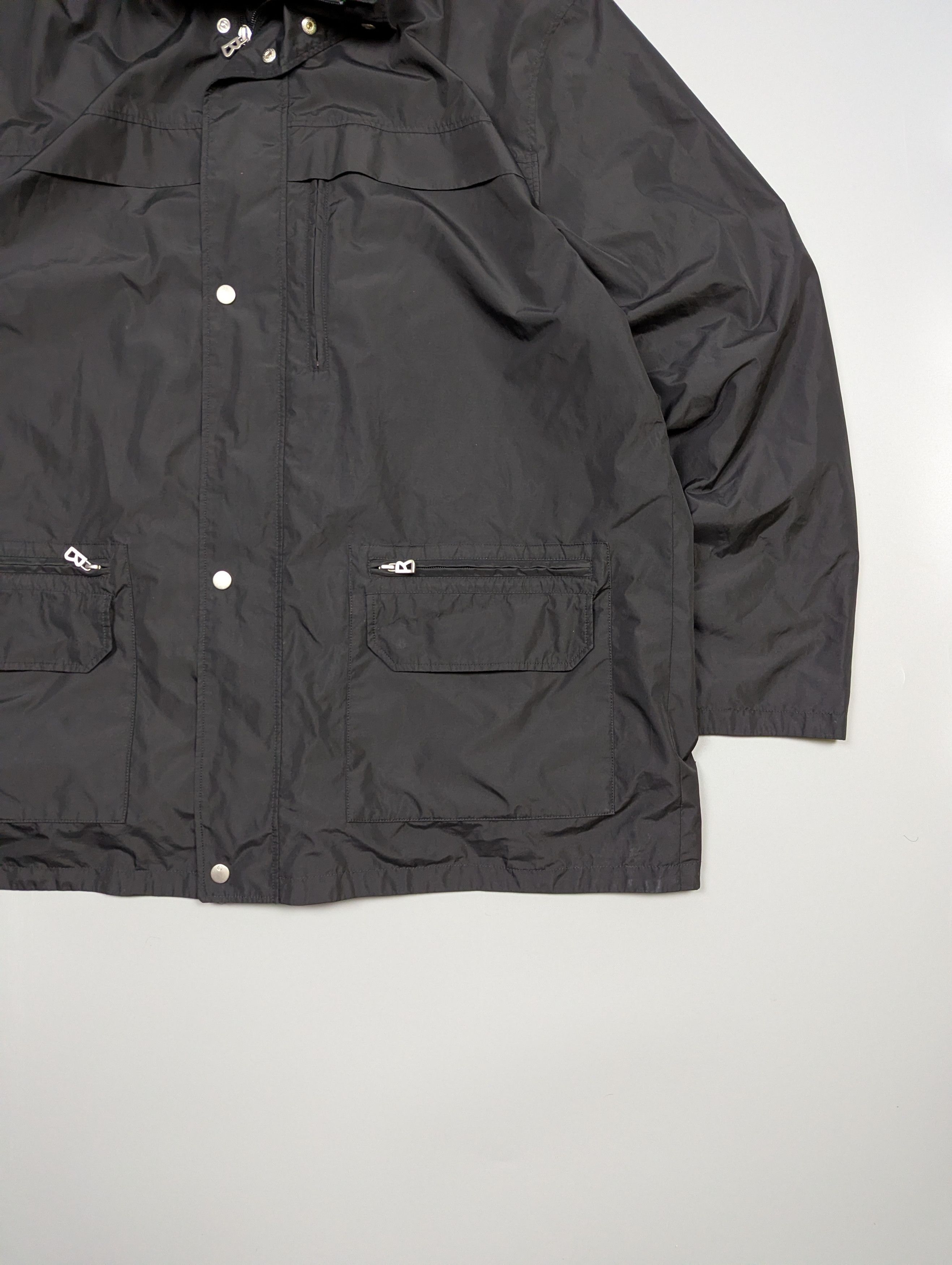 Bogner BOGNER WEATHER SYSTEM Black Windbreaker Jacket Waterproof Size US XXL / EU 58 / 5 - 2 Thumbnail