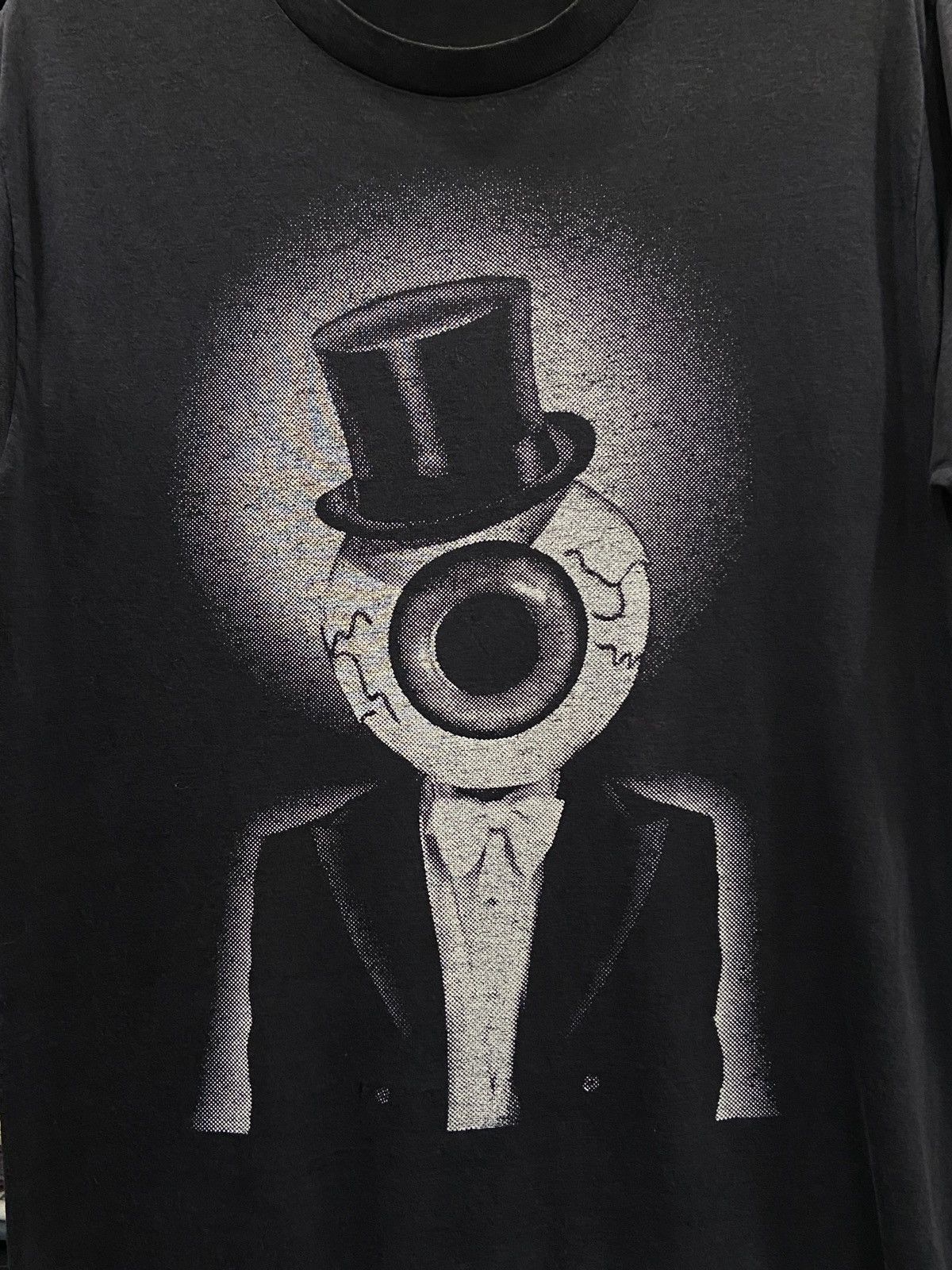 Band Tees × Vintage Vintage 80s The Residents Eyeball Art Rock Band TShirt Size US XL / EU 56 / 4 - 4 Thumbnail