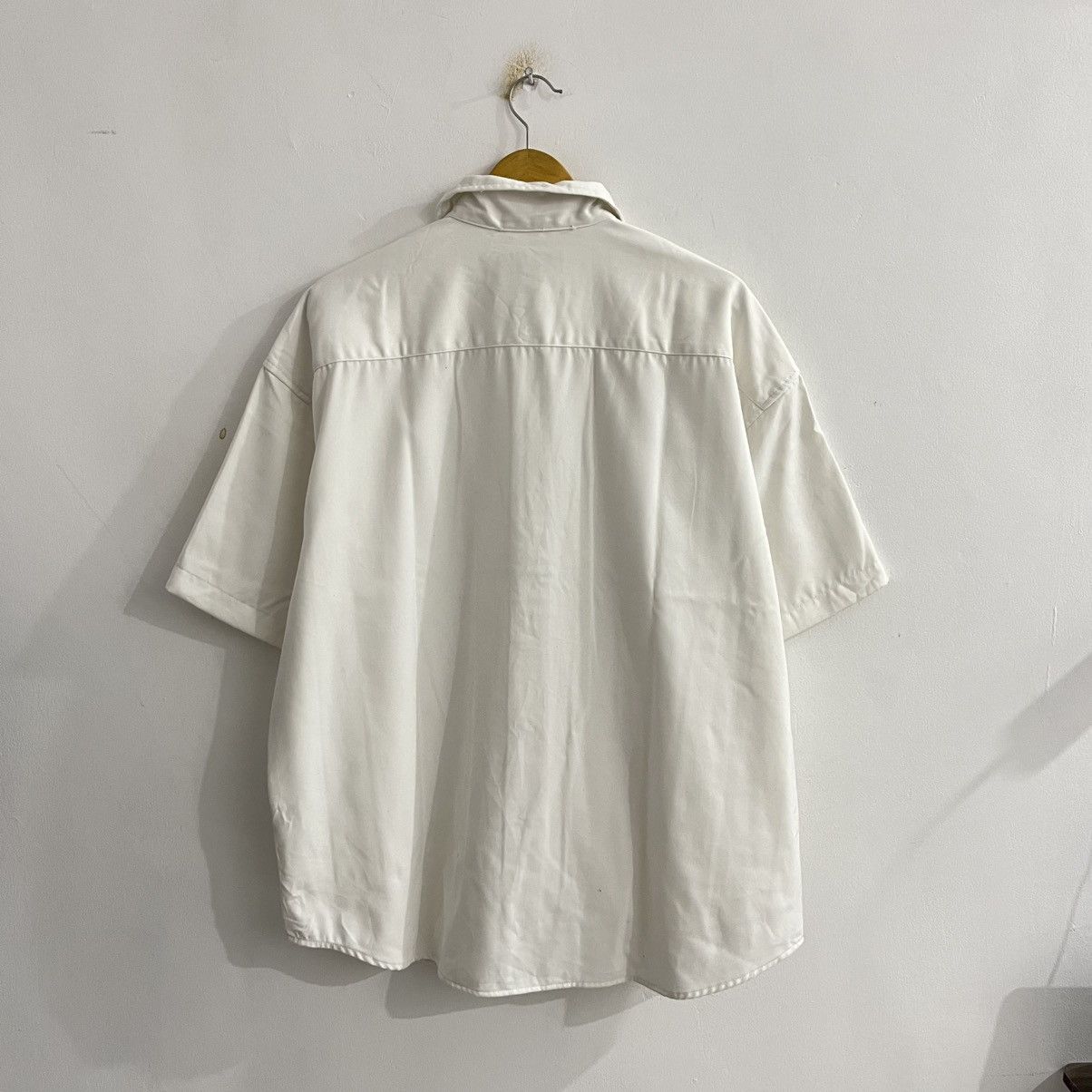 Issey Miyake Adrer - City Boy Oversize White Shirt Size US M / EU 48-50 / 2 - 7 Thumbnail