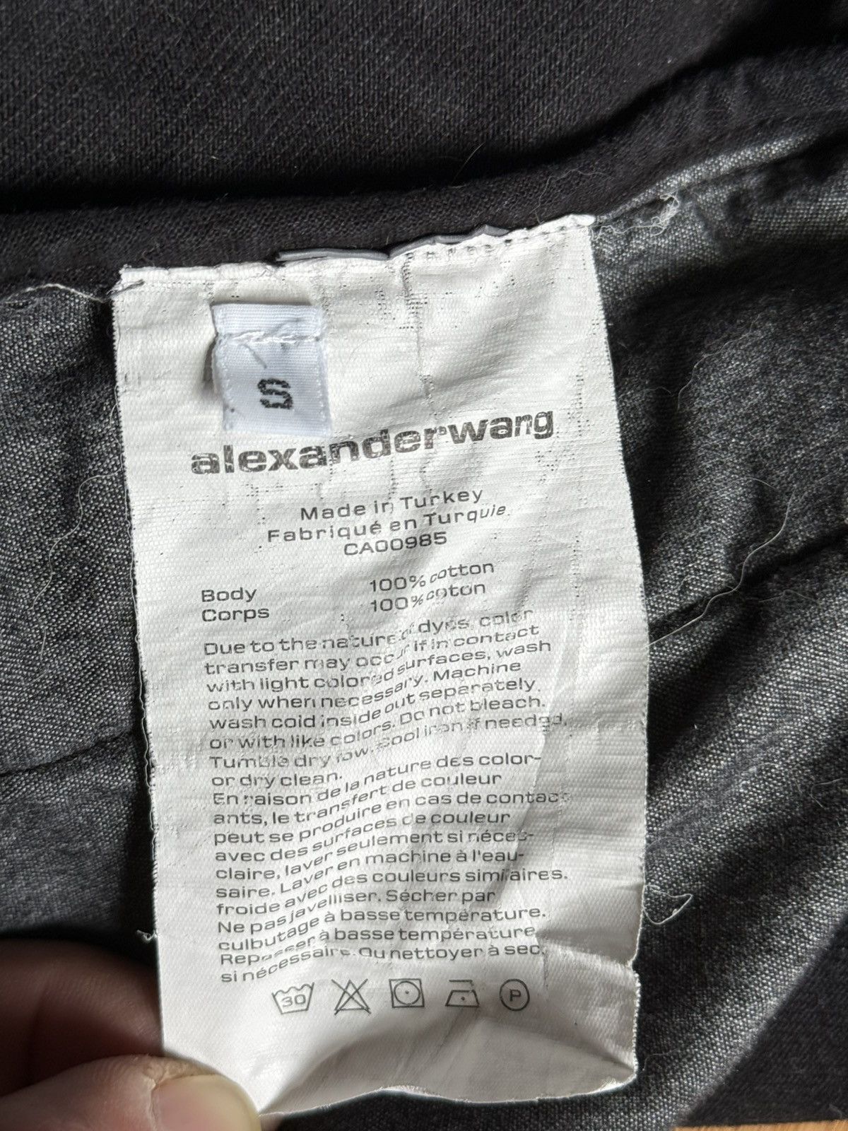 Alexander Wang Alexander Wang Jiu Jitsu Carpenter Denim Black Size US 32 / EU 48 - 6 Thumbnail
