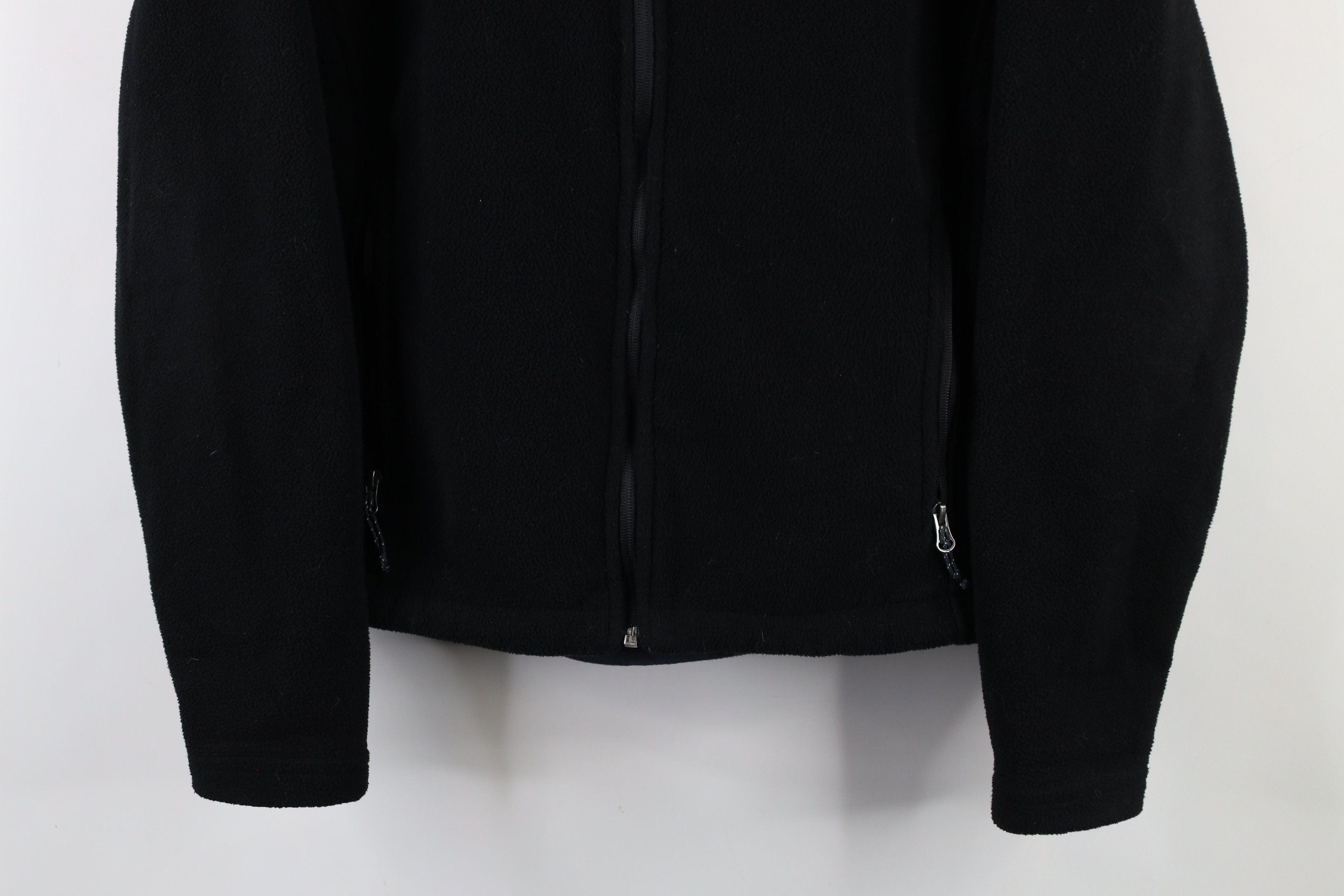 Vintage Vintage 90s Streetwear Racing Full Zip Fleece Jacket Black Size US S / EU 44-46 / 1 - 3 Thumbnail