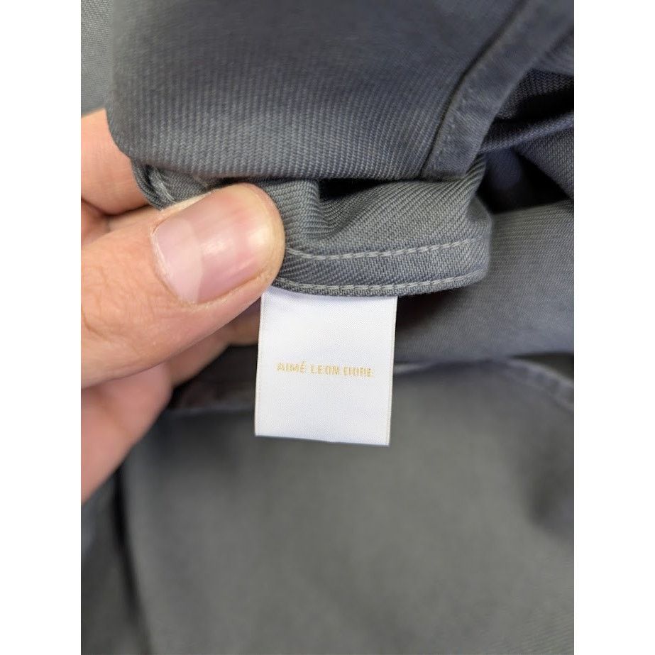 Aime Leon Dore o1rshd1 Twil Work Shirt in Volcanic Ash Size US S / EU 44-46 / 1 - 19 Thumbnail