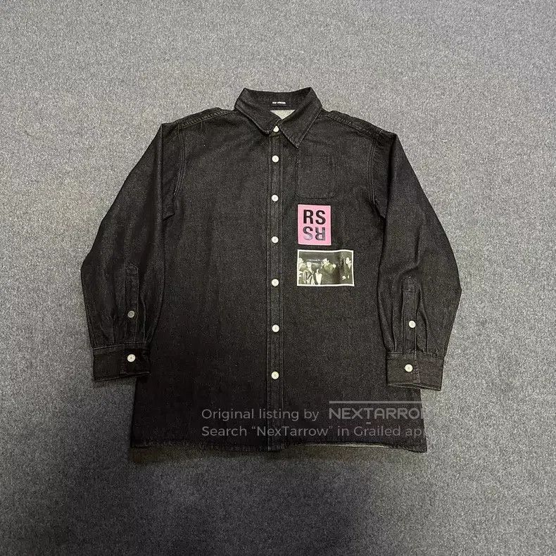 Raf Simons Raf Simons 15ss leather shirt S silhouette shirt Size US S / EU 44-46 / 1 - 1 Thumbnail
