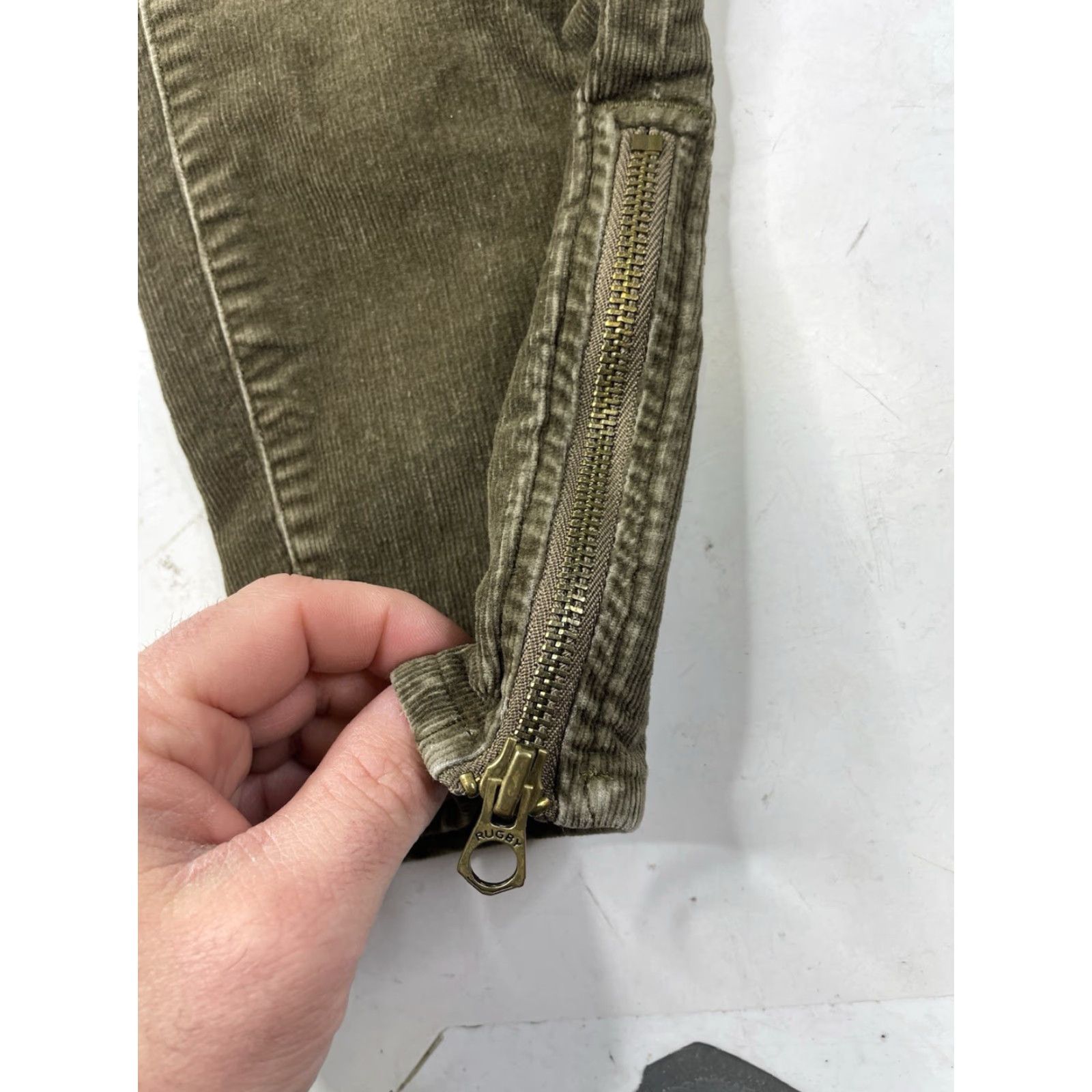 Ralph Lauren Ralph Lauren Rugby Corduroy Skinny Ankle Pants Women's Sz 6 Brown Size 28" / US 6 / IT 42 - 3 Thumbnail