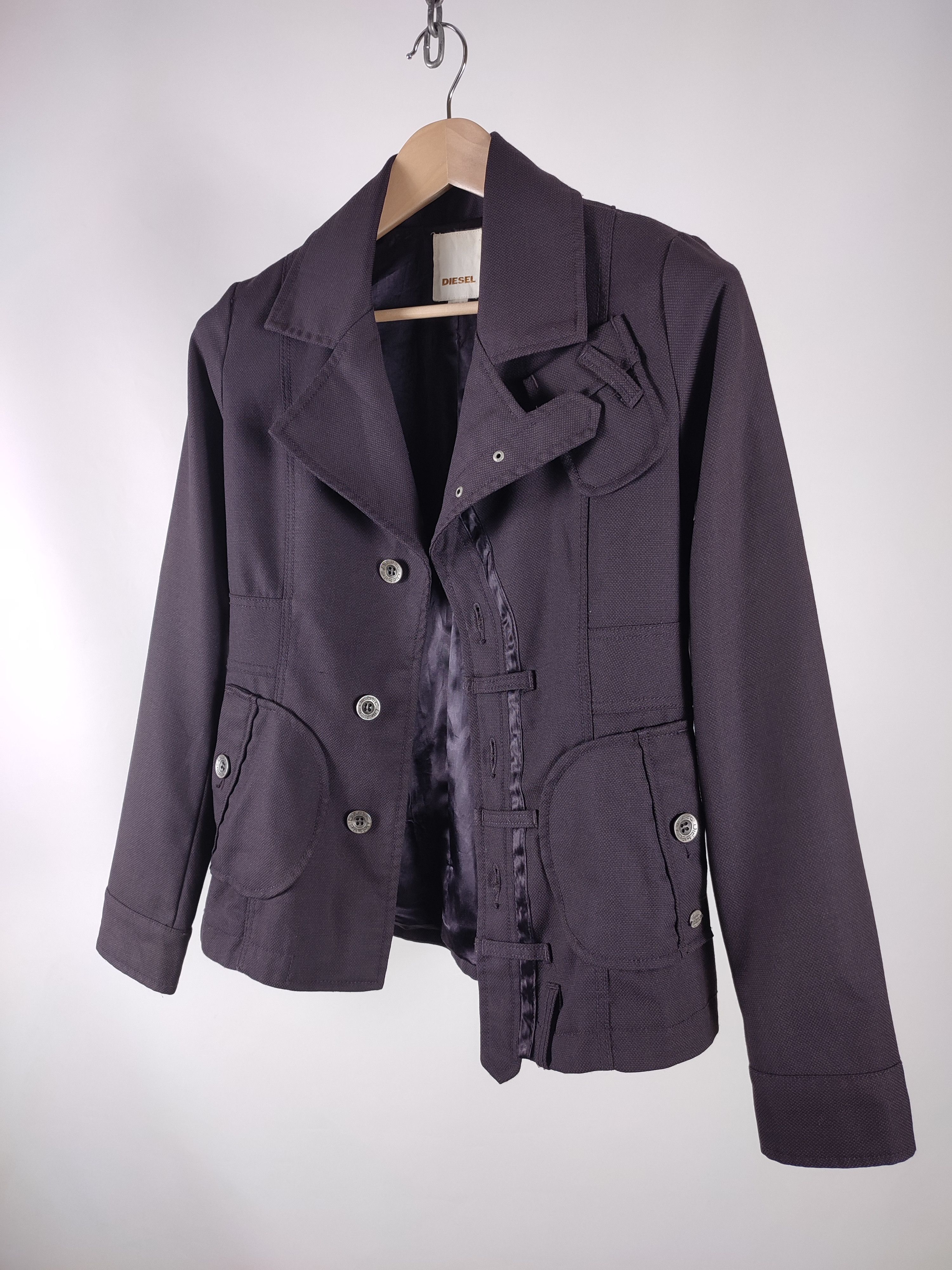 Diesel Diesel Wool Blazer Size S / US 4 / IT 40 - 2 Thumbnail
