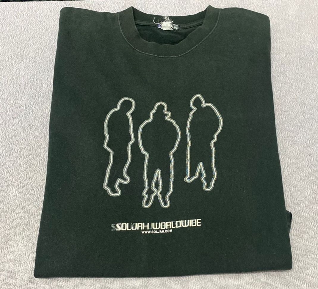 Japanese Brand Vintage Soljah Worldwide Urban Hawaiian Tshirt Size US XL / EU 56 / 4 - 4 Thumbnail