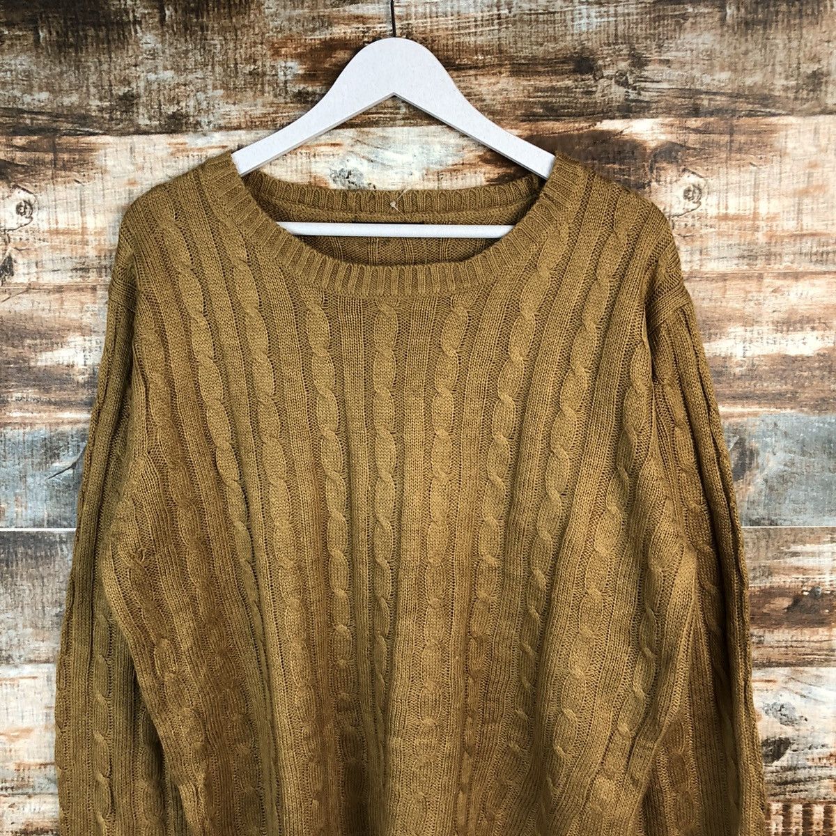 Homespun Knitwear × Japanese Brand × Vintage Lovise Brown vintage Knitwear #A1241 Size US L / EU 52-54 / 3 - 5 Thumbnail