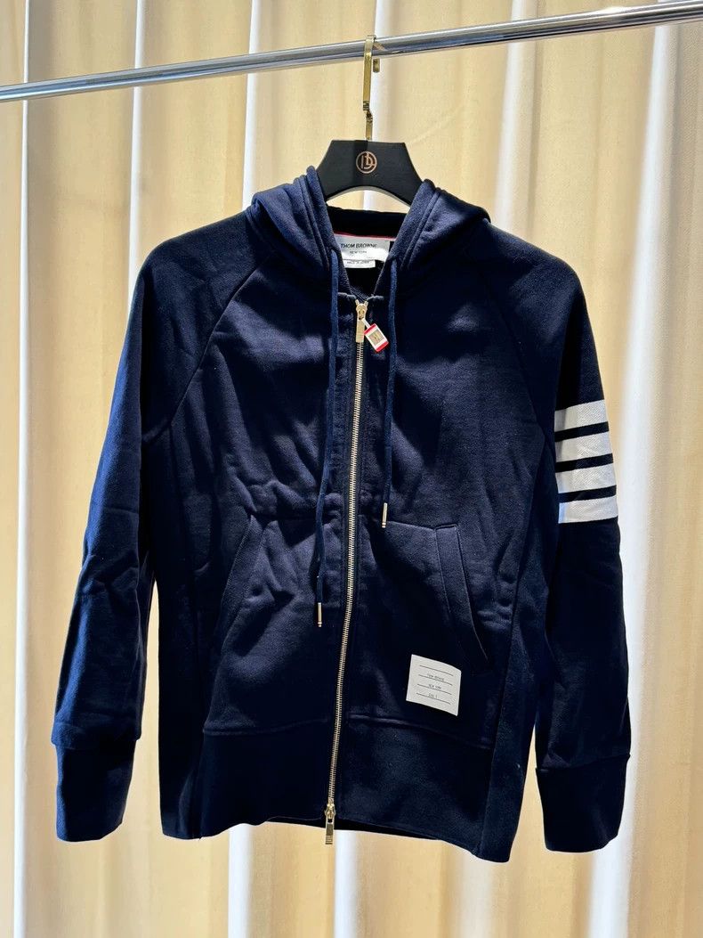 Thom Browne Thom Browne Blue base cap shirt Size XS / US 0-2 / IT 36-38 - 1 Thumbnail