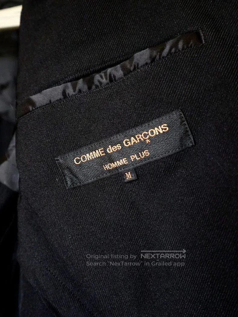 Comme des Garcons Comme des Garcons Homme Plus Black Blazer. Size US L / EU 52-54 / 3 - 3 Thumbnail