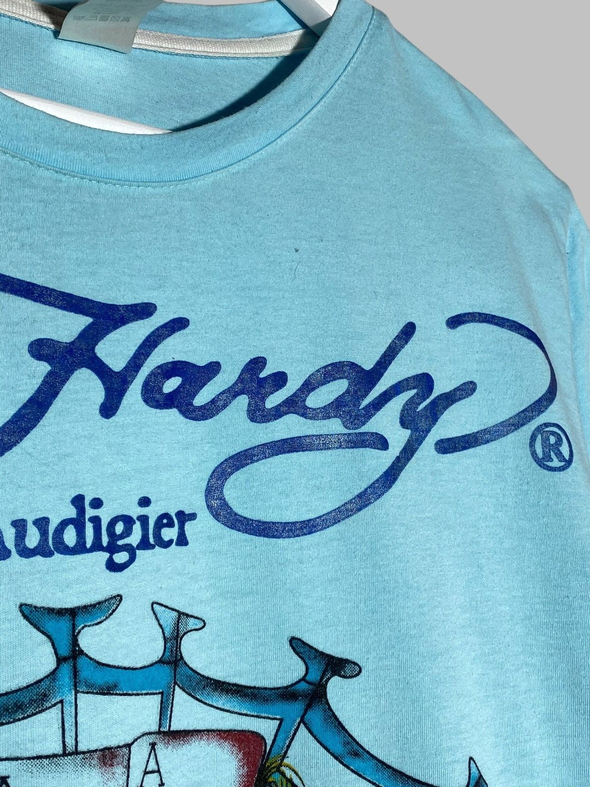 Ed Hardy 🔥 Y2K ED HARDY RHINESTONE TEE TATTOO STYLE ROCKSTAR VIBES Size US M / EU 48-50 / 2 - 9 Thumbnail