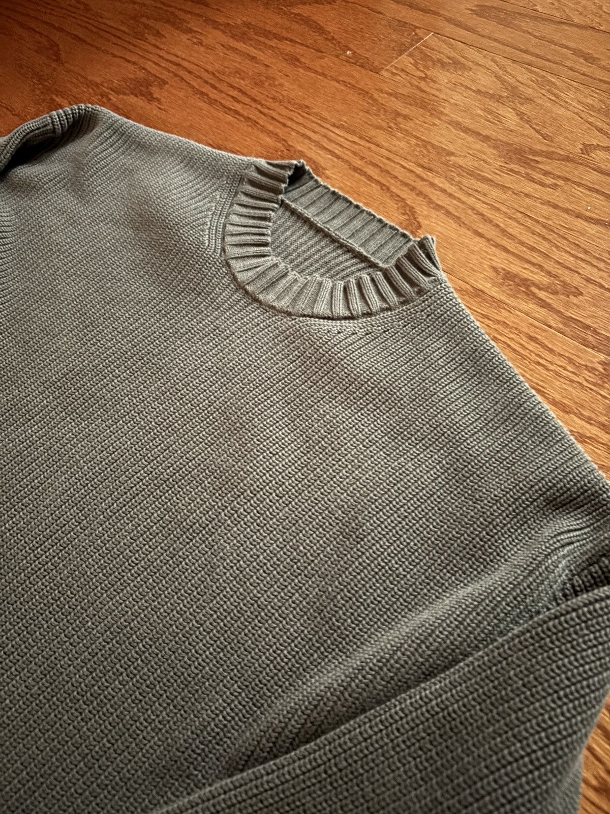 Velour 7 GAUGE 'ANTHRACITE' KNIT Size US S / EU 44-46 / 1 - 2 Thumbnail