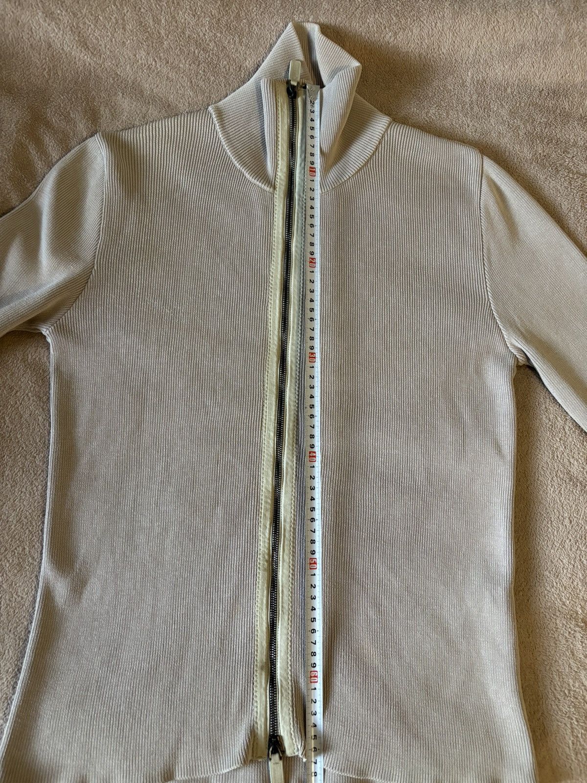 Bally Rare Bally Knit Zip Up Cardigan With Leather Details Size US M / EU 48-50 / 2 - 12 Thumbnail